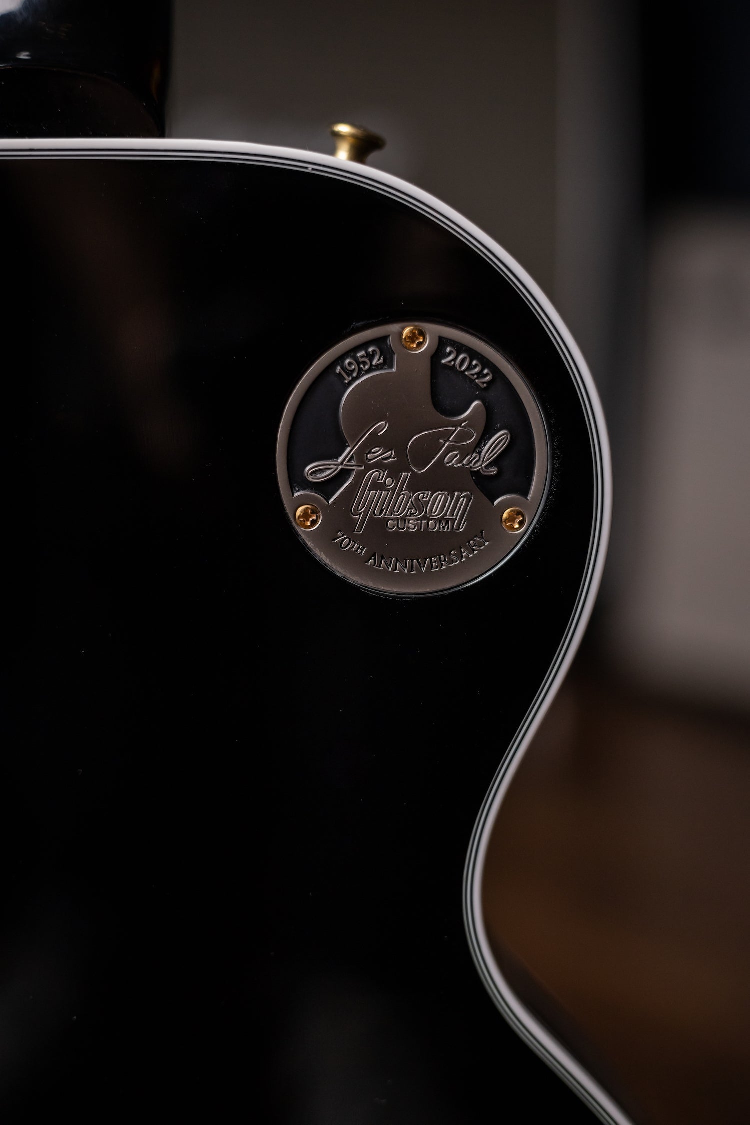 Gibson Les Paul Custom Electric Guitar - Ebony