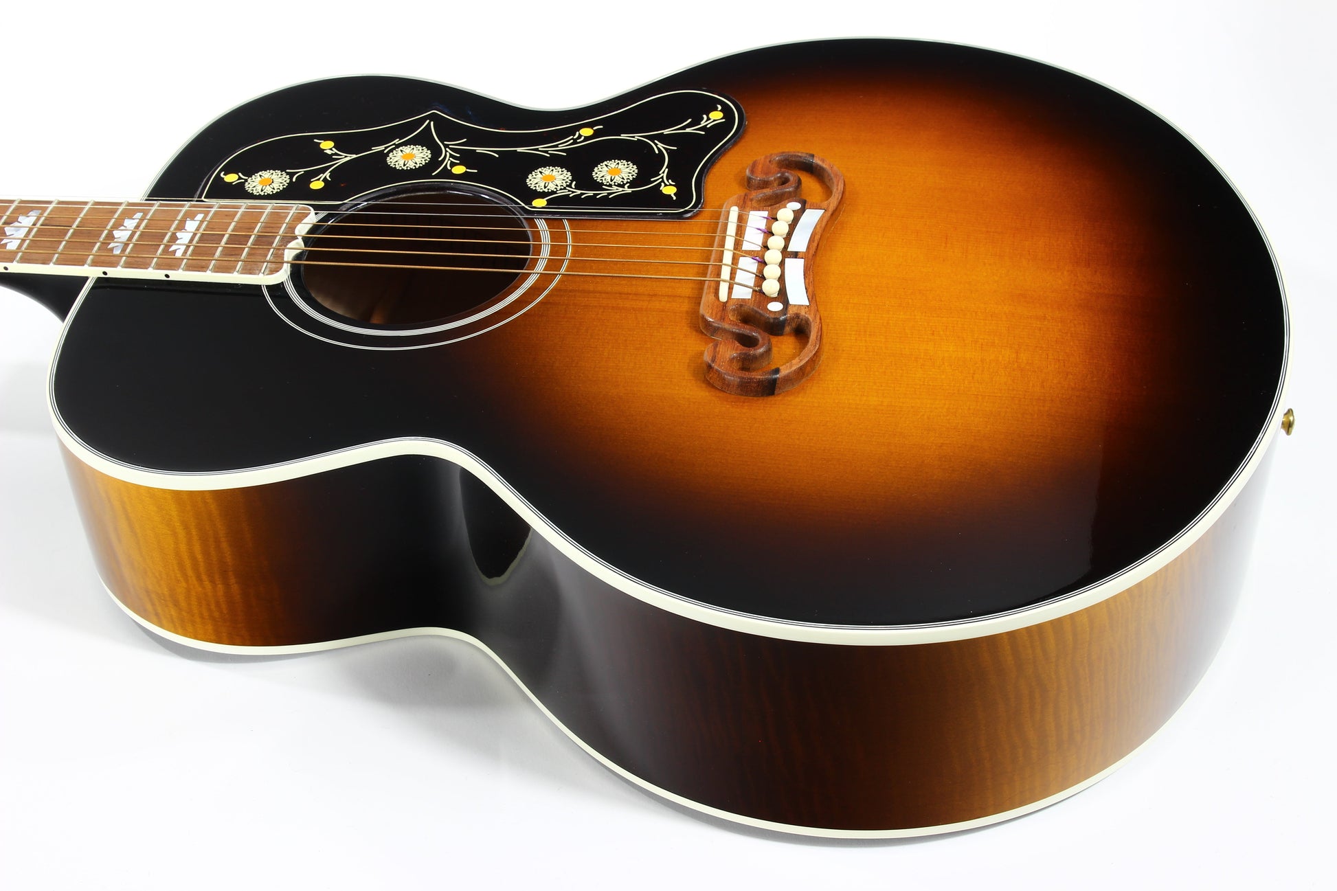2000 Gibson Montana SJ-200 REISSUE Sunburst --1950's Vintage Spec, MADAGASCAR ROSEWOOD Fingerboard/Bridge!