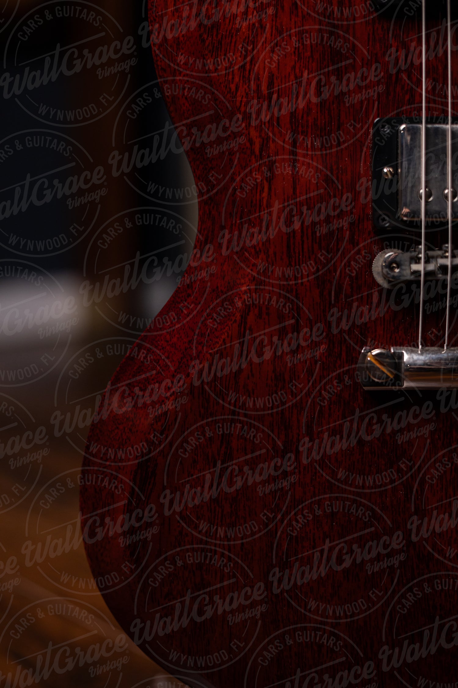 Gibson Custom Shop 1961 SG Standard w/ Stop Bar VOS Electric Guitar - Cherry Red