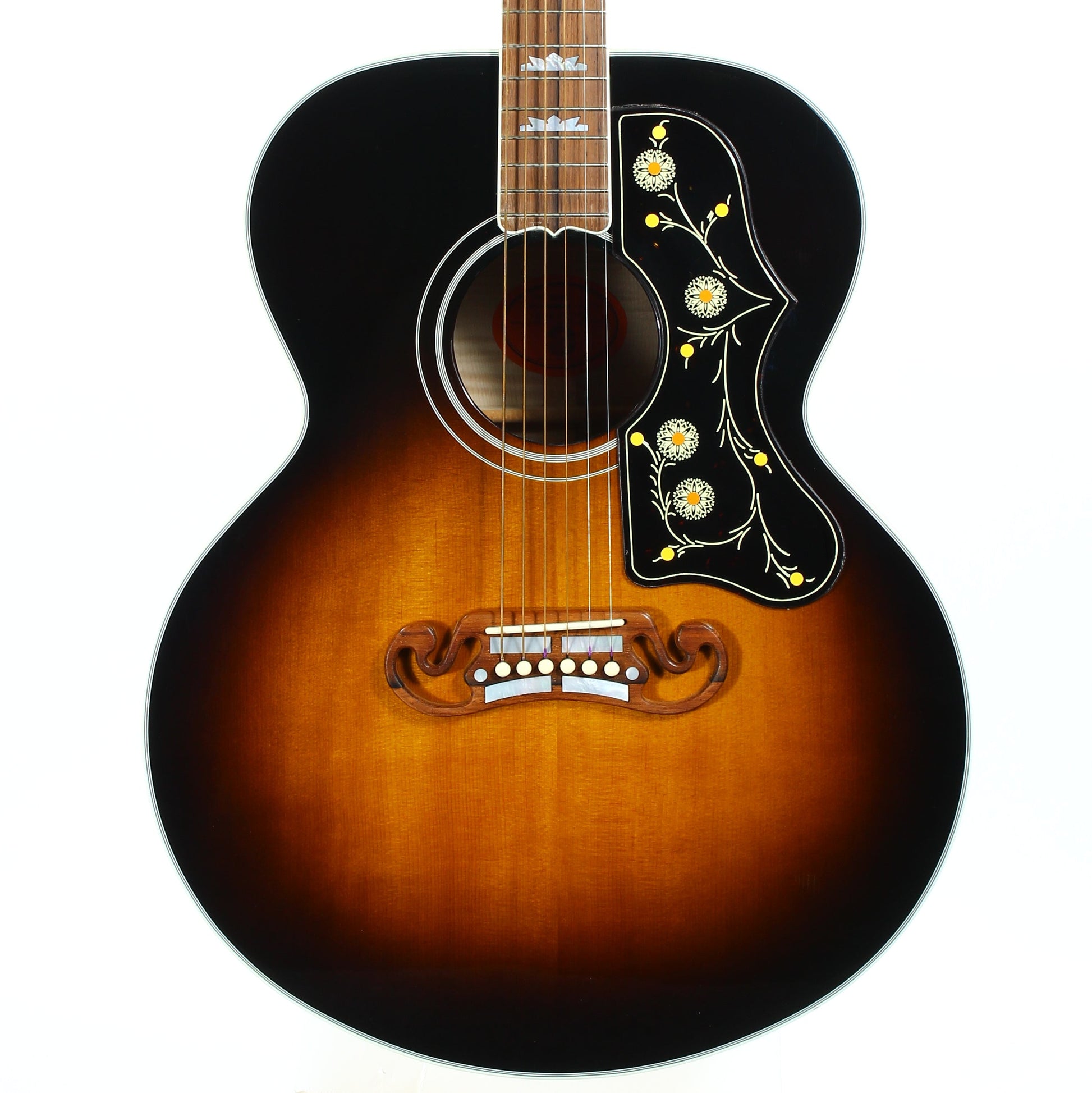 2000 Gibson Montana SJ-200 REISSUE Sunburst --1950's Vintage Spec, MADAGASCAR ROSEWOOD Fingerboard/Bridge!