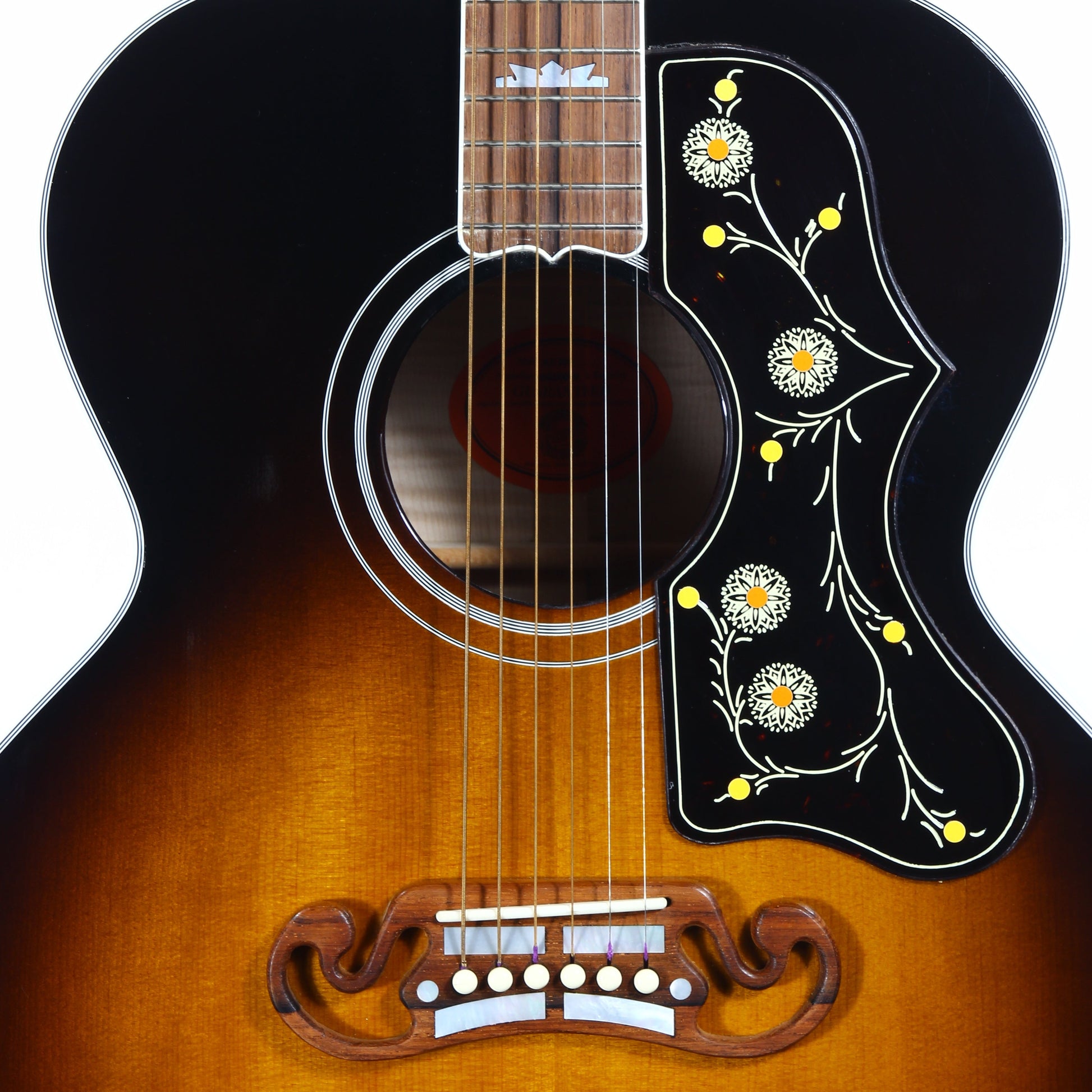 2000 Gibson Montana SJ-200 REISSUE Sunburst --1950's Vintage Spec, MADAGASCAR ROSEWOOD Fingerboard/Bridge!