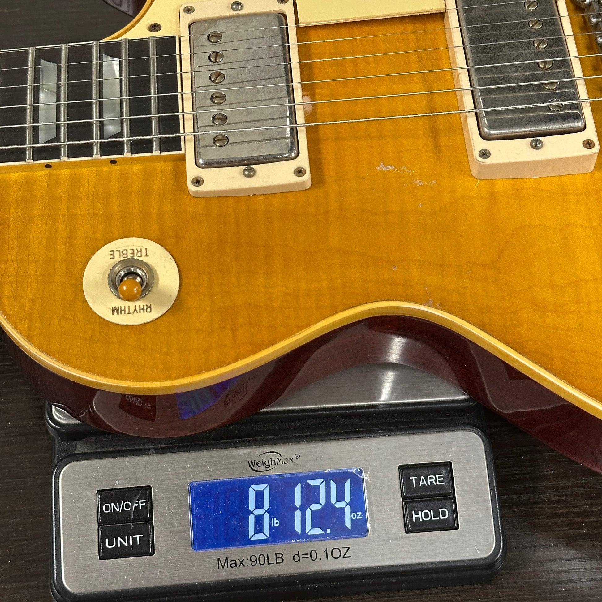 Gibson Custom Dealer Select 1959 Les Paul Brazilian Lemon Burst Light Aged w/case 96098