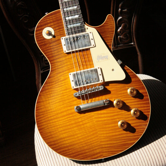 2018 Gibson 1959 Les Paul VINTAGE TOP Historic Reissue R9 59 DIRTY GREEN LEMON Custom Shop