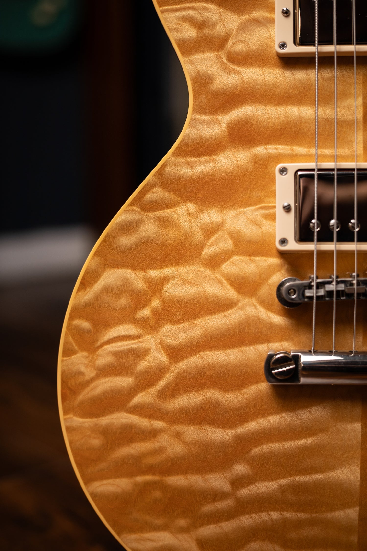2008 Gibson Custom Shop 1959 Les Paul Reissue Korina Quilt Maple Top Electric Guitar - Natural