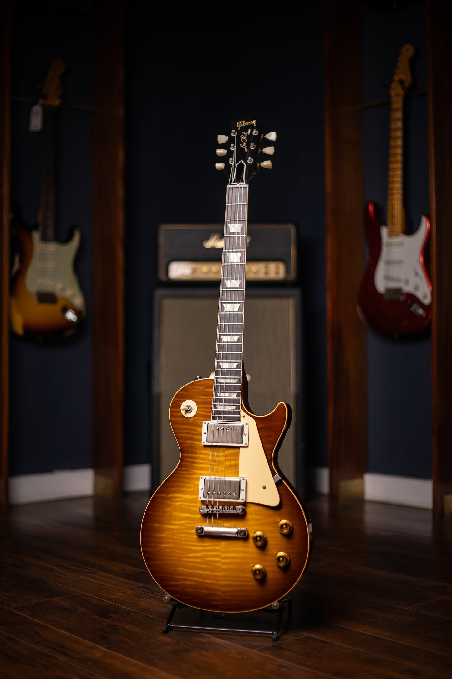 2022 Gibson Custom Shop 1959 Les Paul Reissue VOS LPR9 Electric Guitar - Golden Poppy
