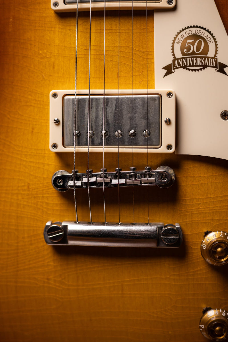 2008 Gibson Custom Shop 1958 Les Paul 50th Anniversary Plain Top Tom Murphy Aged Limited Edition Electric Guitar - Iced Tea Burst