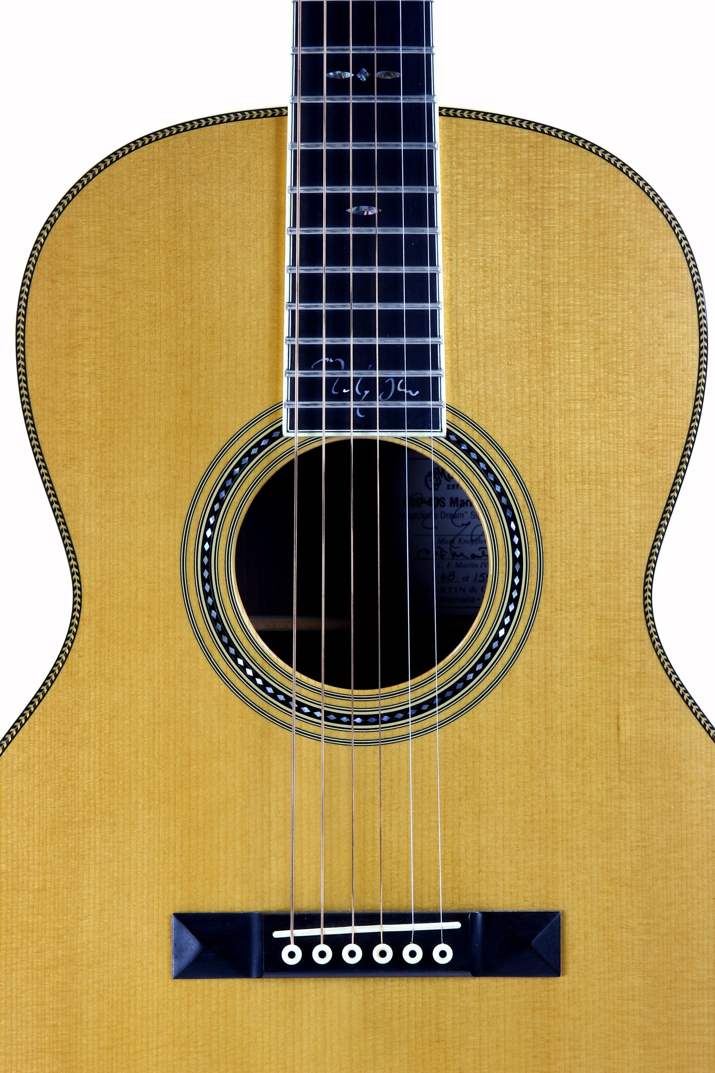 RARE! 2006 Martin 000-40S Mark Knopfler Ragpicker's Dream Signature Edition - 000-45S, Signed Label
