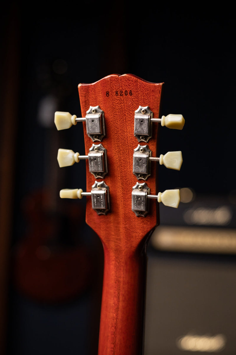 2008 Gibson Custom Shop 1958 Les Paul 50th Anniversary Plain Top Tom Murphy Aged Limited Edition Electric Guitar - Iced Tea Burst
