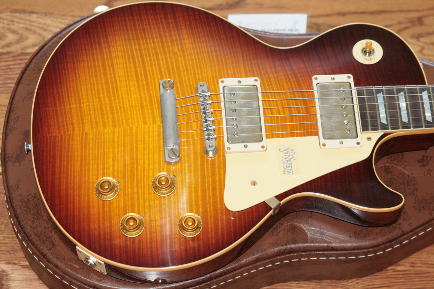 2018 Gibson 1959 Les Paul Historic Reissue! R9 59 BOURBON BURST Custom Shop TH Spec
