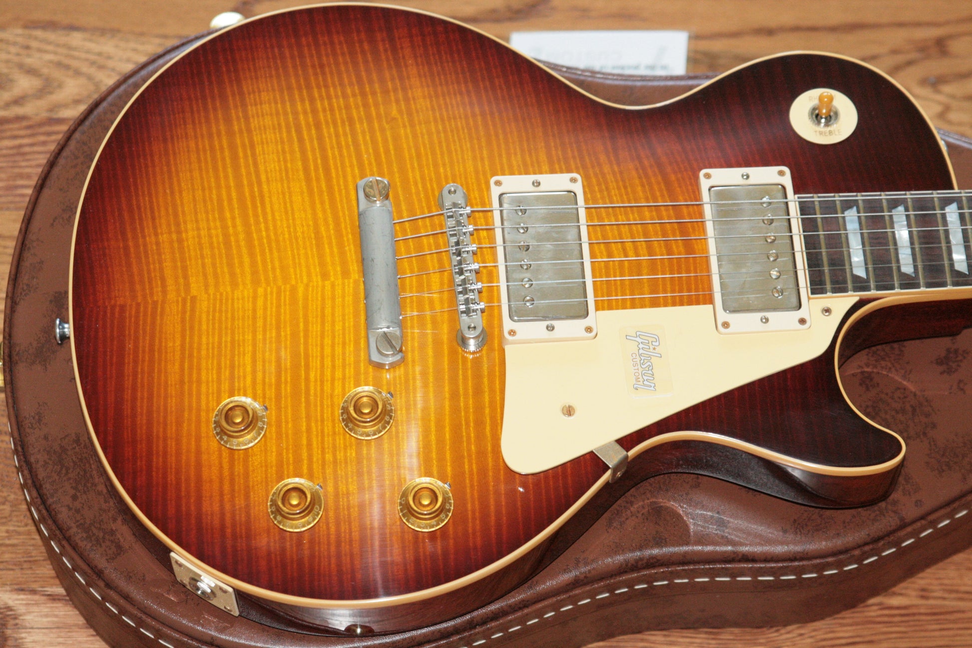 2018 Gibson 1959 Les Paul Historic Reissue! R9 59 BOURBON BURST Custom Shop TH Spec