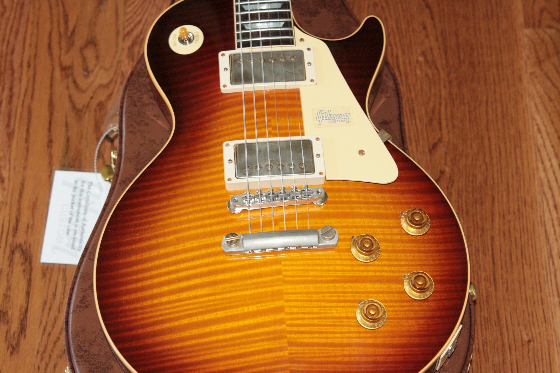 2018 Gibson 1959 Les Paul Historic Reissue! R9 59 BOURBON BURST Custom Shop TH Spec