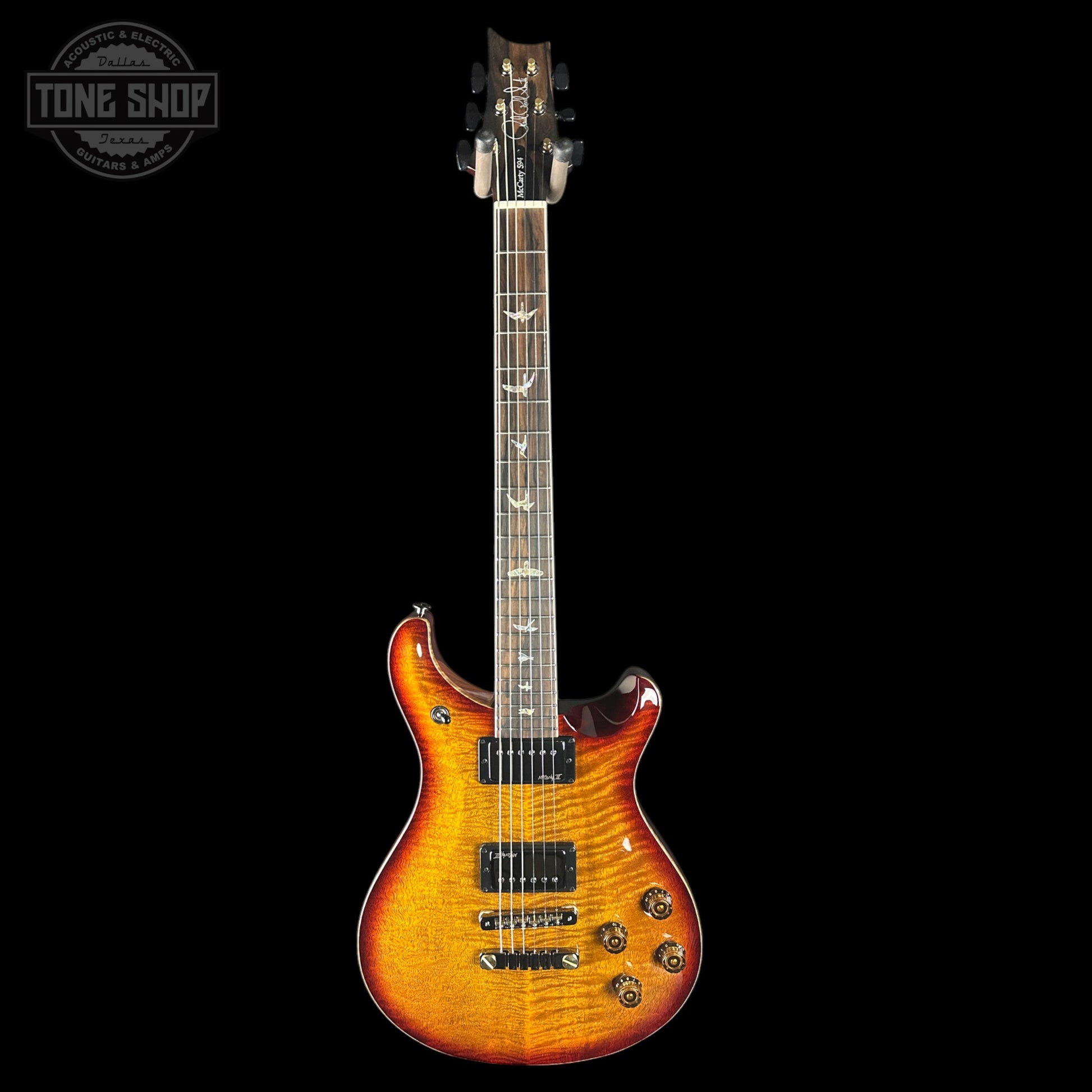 PRS McCarty 594 Mango Limited Solarflare w/case 0425191