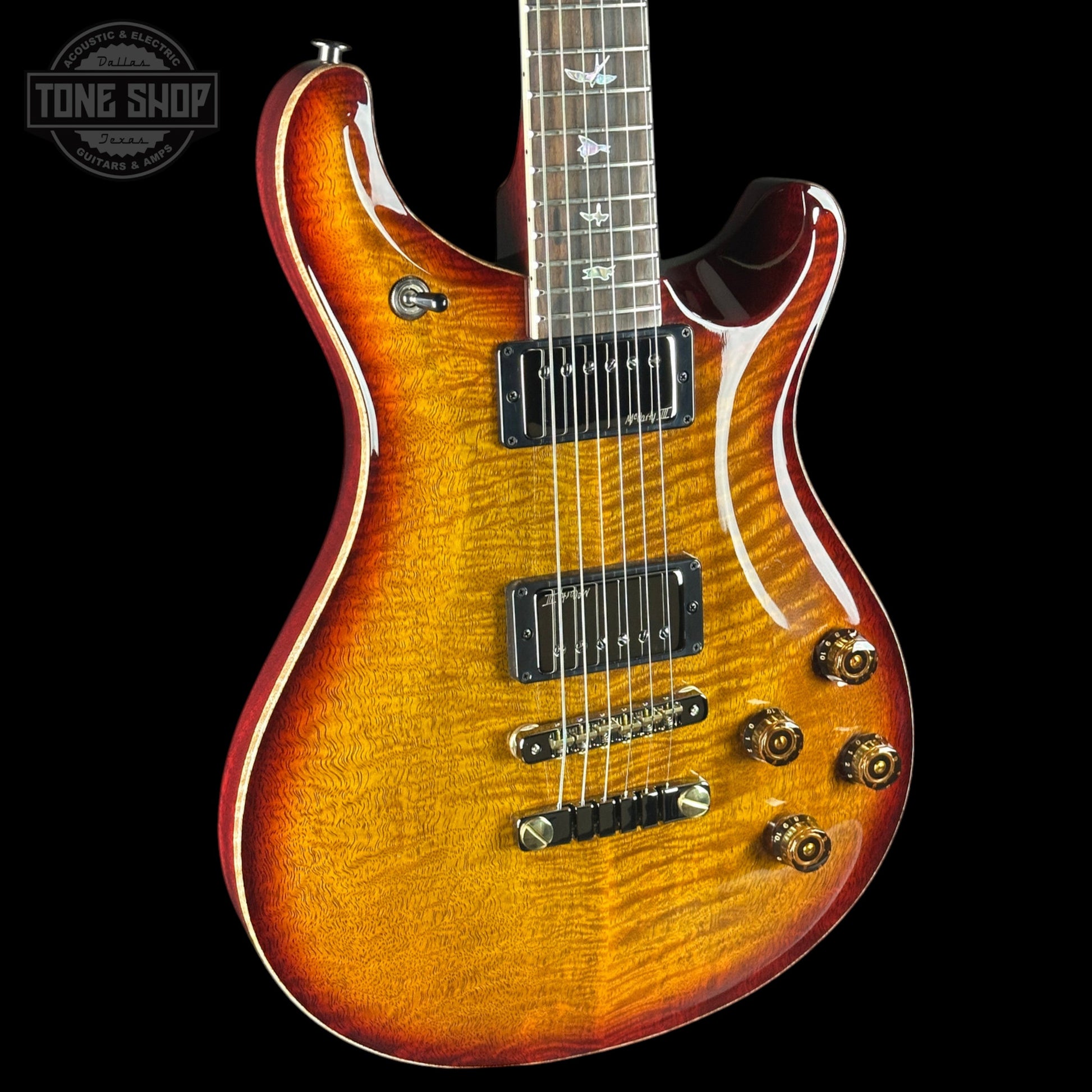 PRS McCarty 594 Mango Limited Solarflare w/case 0425191
