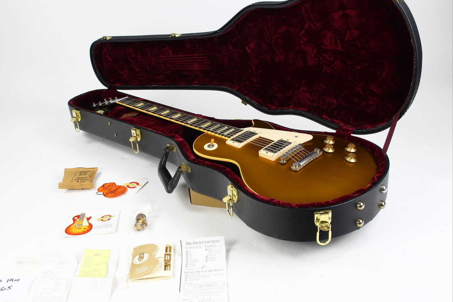 2003 Gibson Brazilian Rosewood 1957 Les Paul Goldtop 57 Reissue Dark Back R7