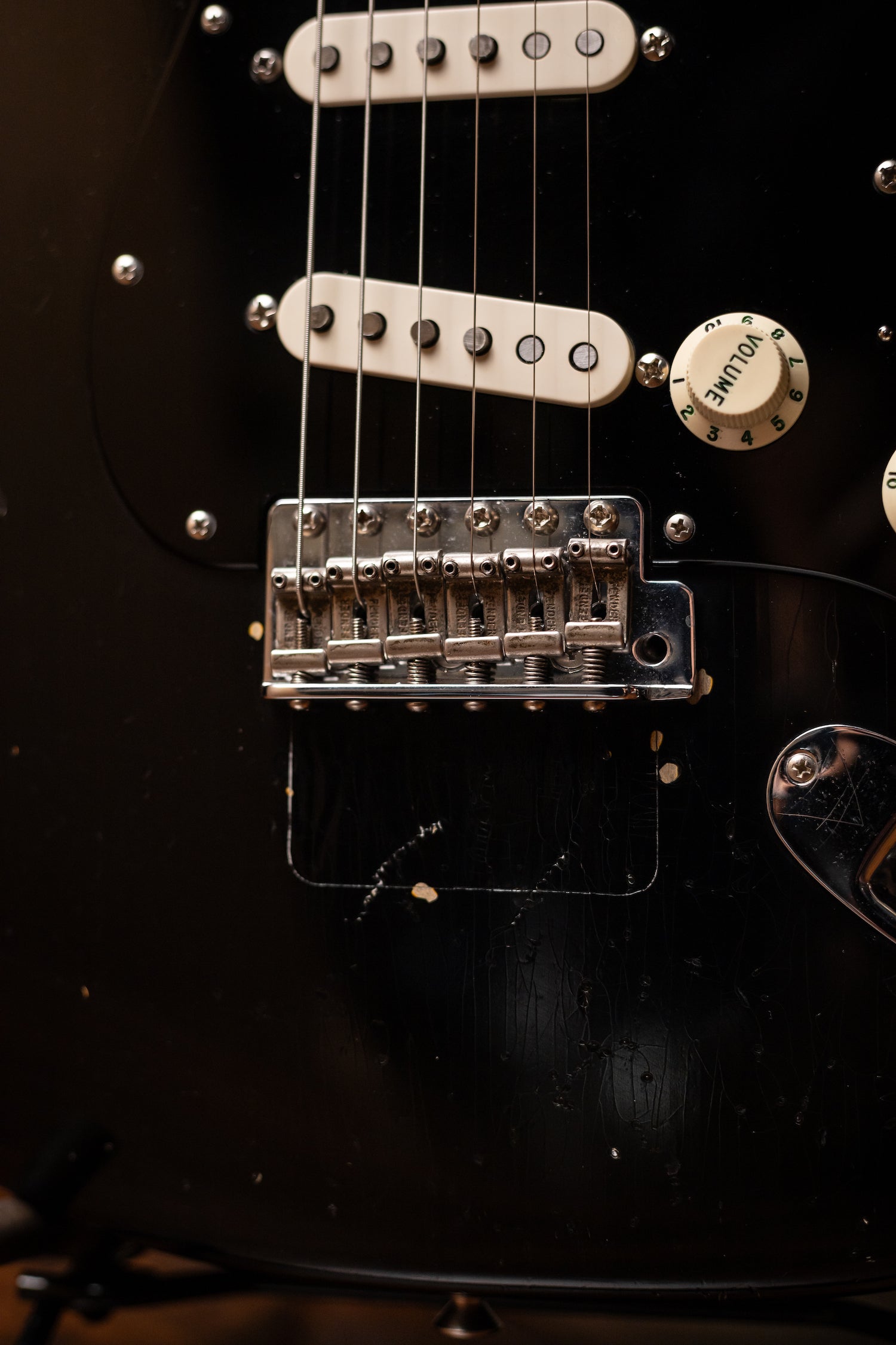 2014 Fender Custom Shop David Gilmour Signature Stratocaster Electric Guitar - Black