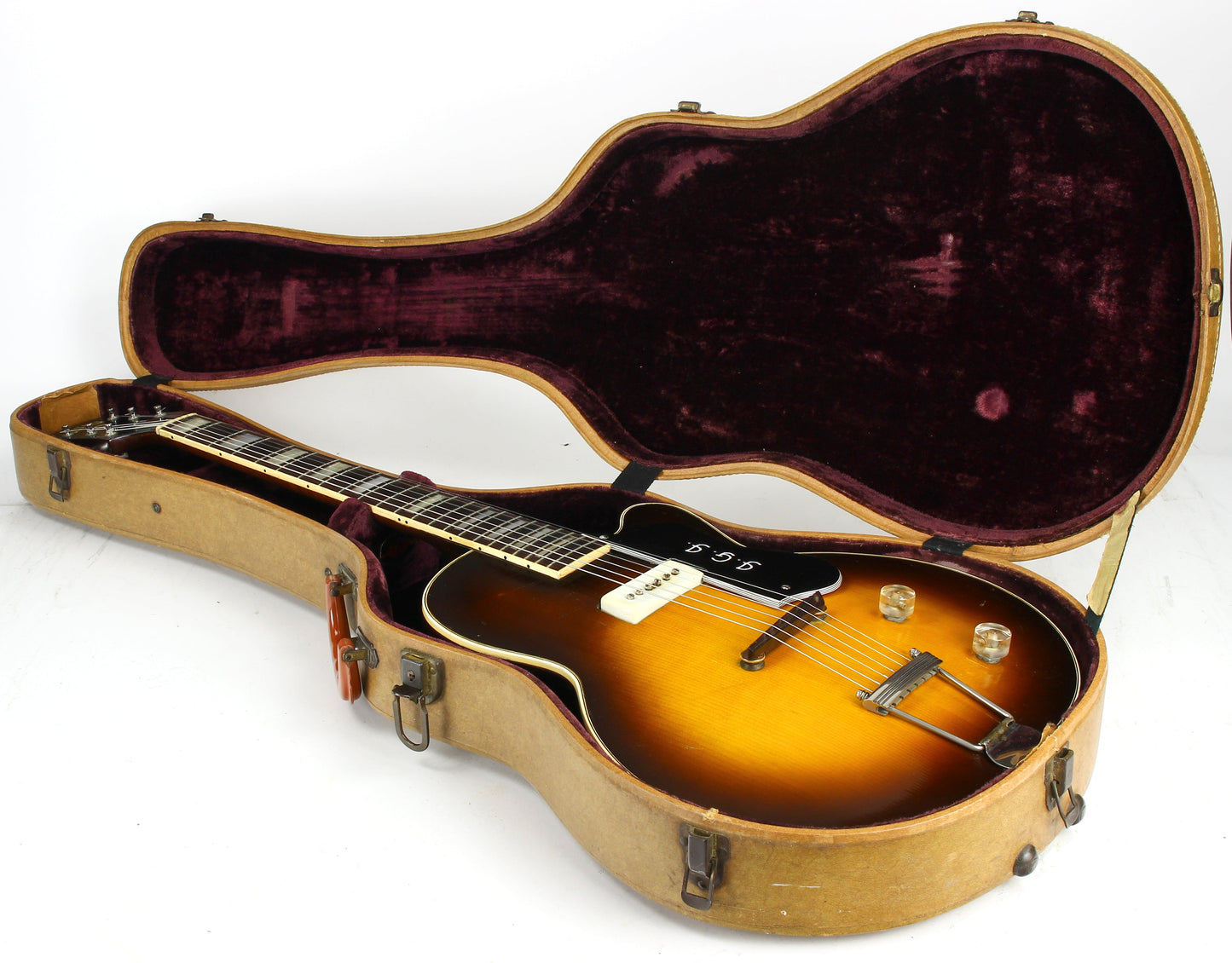 EXTREMELY RARE! 1956 Guild M-75 Aristocrat Custom Order ONE Single Franz Pickup - 1950's Les Paul Competitor!