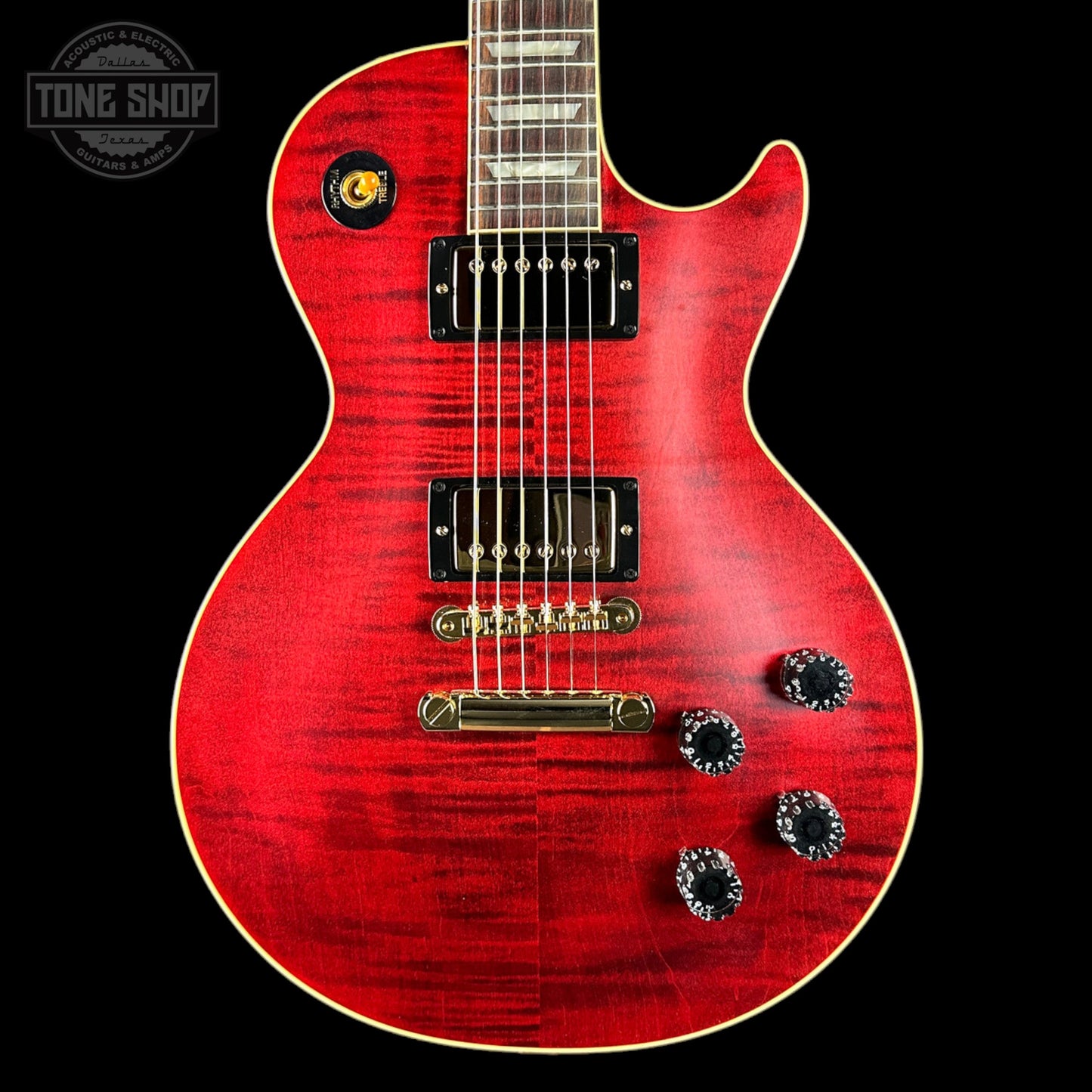 Gibson Custom Dealer Select 1959 Les Paul Standard Chambered Candy Red Tiger VOS w/case 96335
