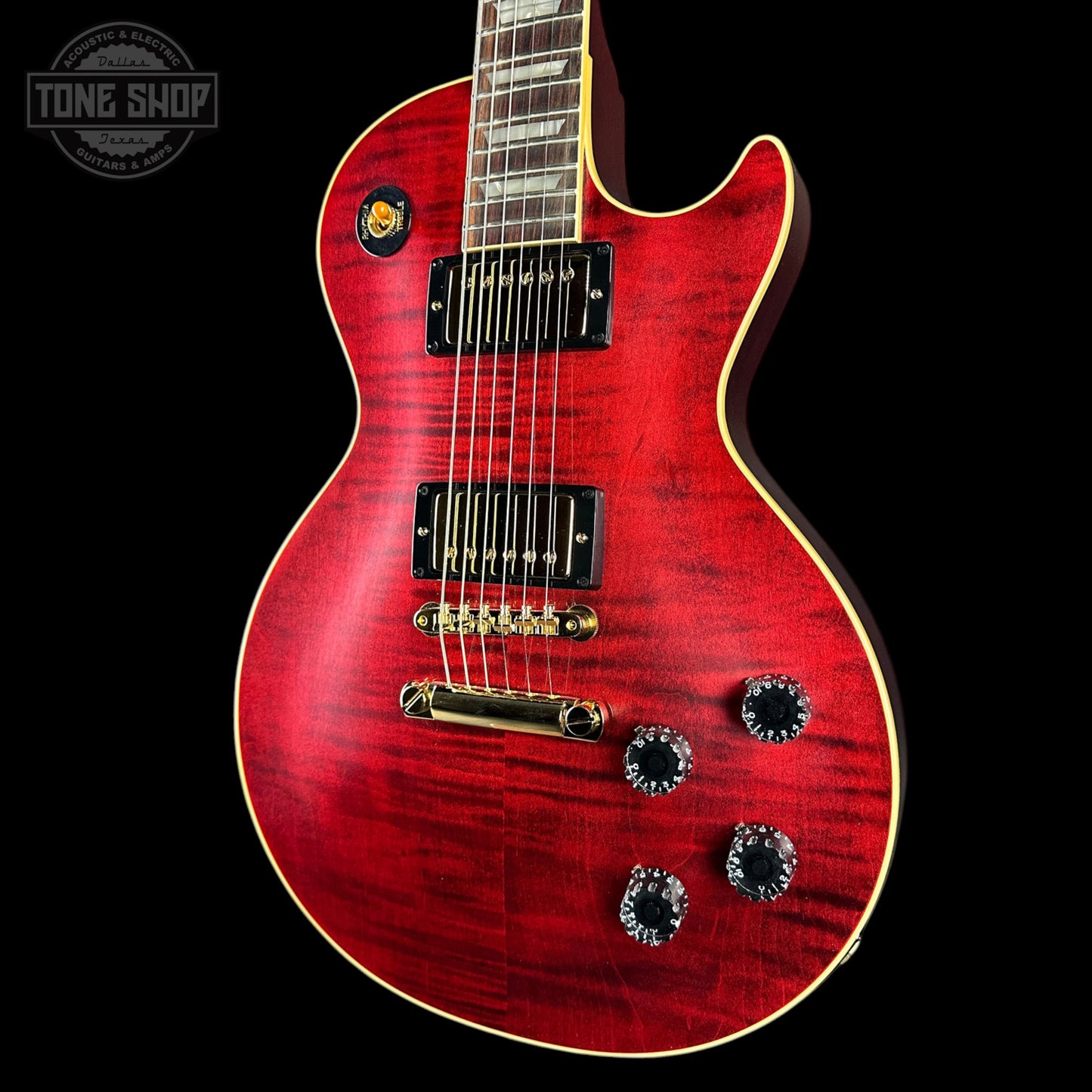Gibson Custom Dealer Select 1959 Les Paul Standard Chambered Candy Red Tiger VOS w/case 96335