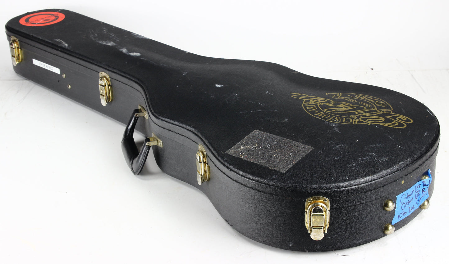 2002 Gibson '68 Les Paul Custom Black Beauty 1968 with Nickel Hardware Electric Guitar