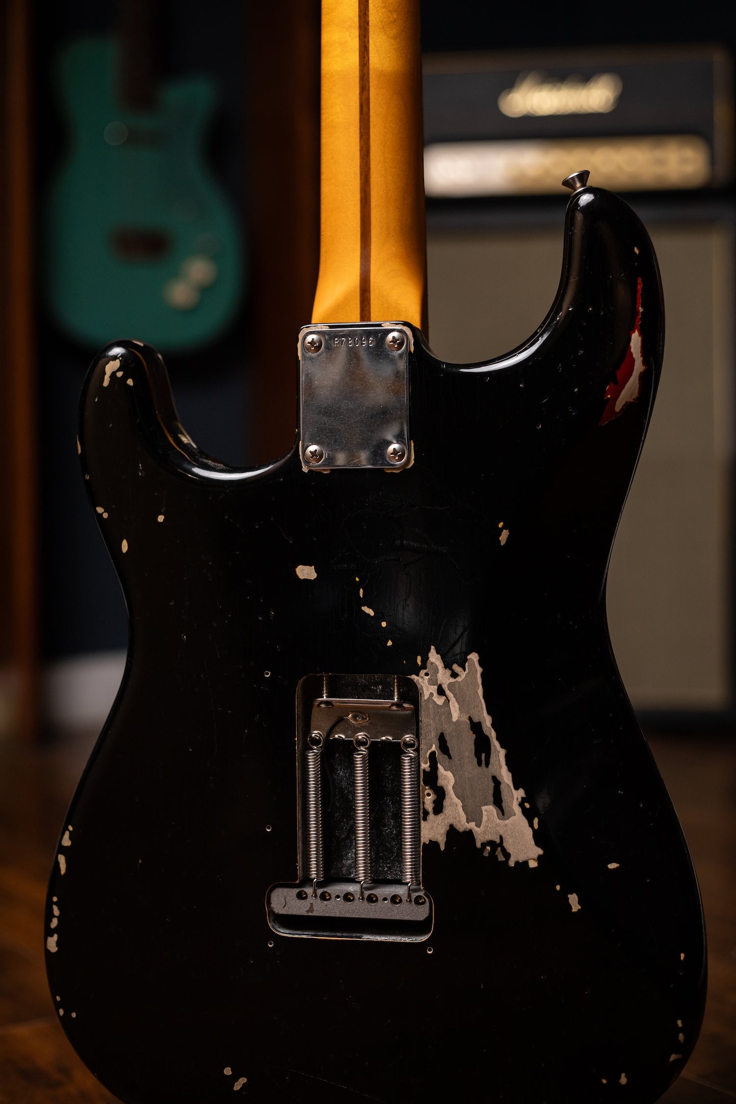 2014 Fender Custom Shop David Gilmour Signature Stratocaster Electric Guitar - Black