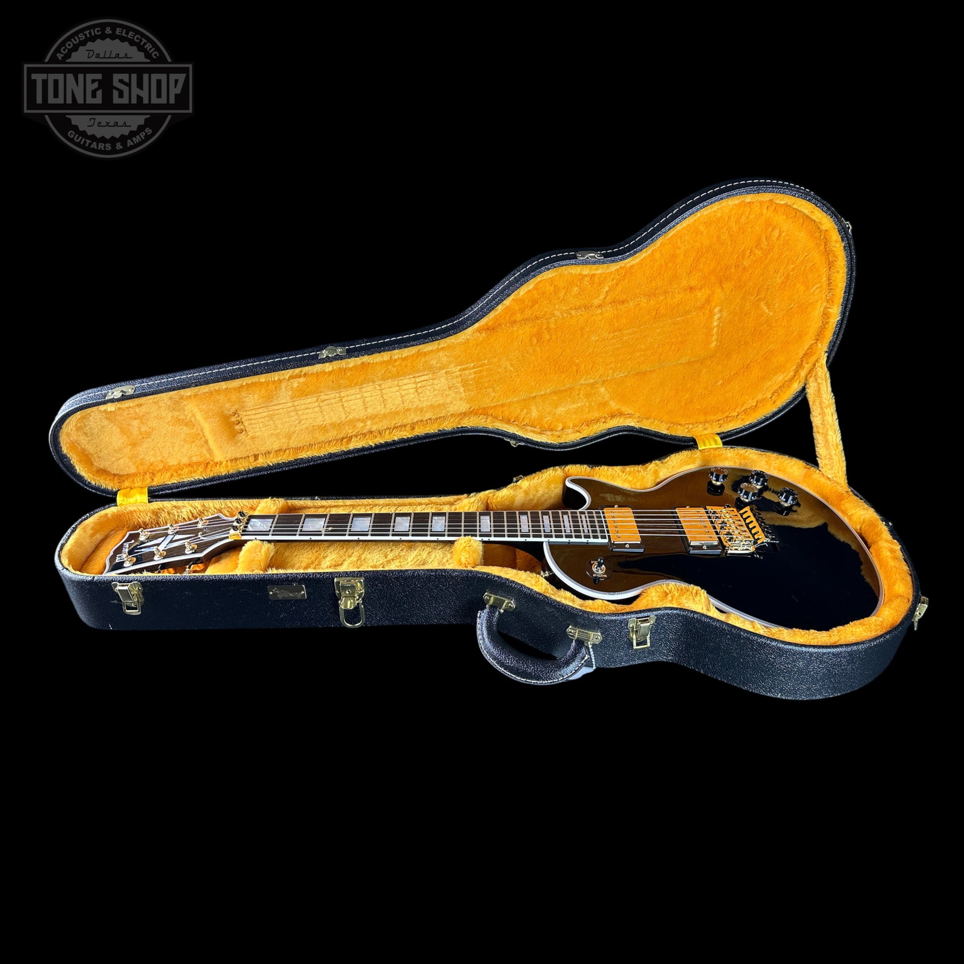 Gibson Custom Les Paul Axcess Custom w/Ebony Fingerboard Floyd Rose Gloss Ebony w/case CS600476