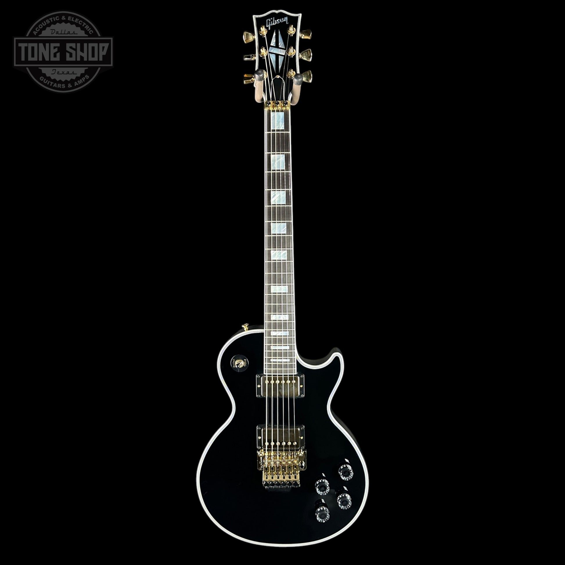 Gibson Custom Les Paul Axcess Custom w/Ebony Fingerboard Floyd Rose Gloss Ebony w/case CS600476