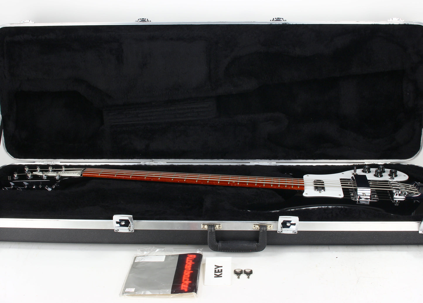 RARE! 2001 Rickenbacker 4003S/8 8-String Bass Jetglo - 4003 S/8 4003S 4000, 4001