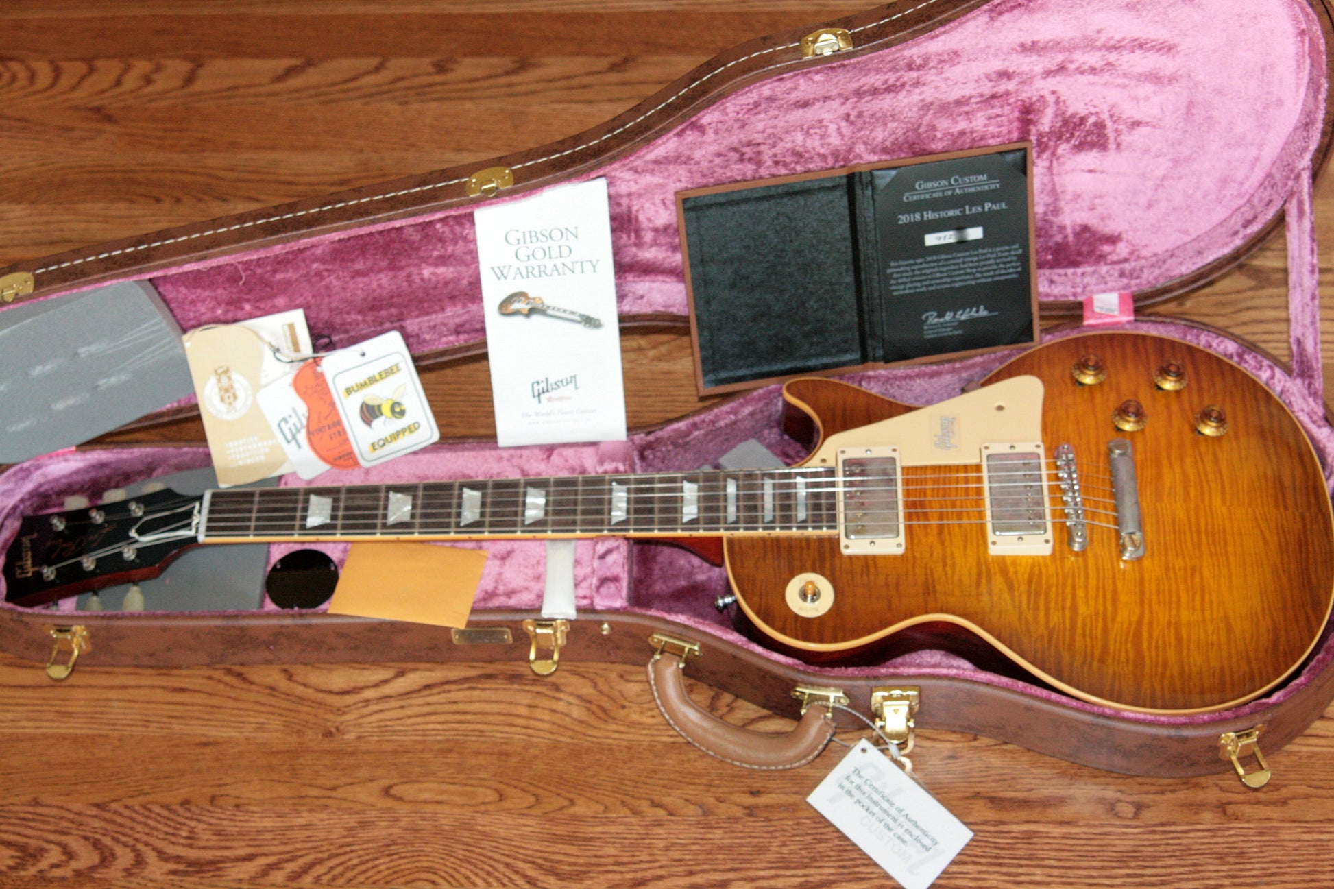 2018 Gibson 1959 Les Paul VINTAGE TOP Historic Reissue R9 59 DIRTY GREEN LEMON Custom