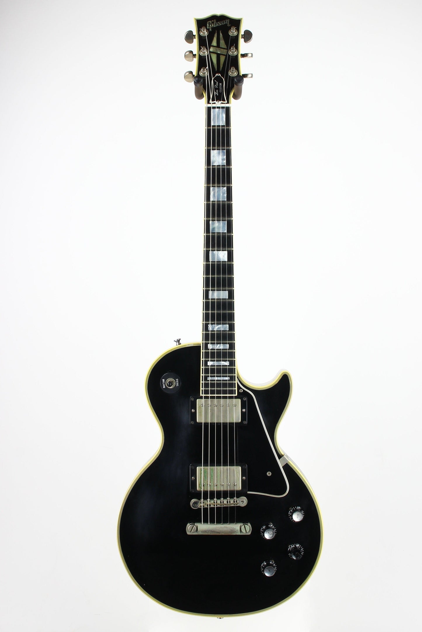 2002 Gibson '68 Les Paul Custom Black Beauty 1968 with Nickel Hardware Electric Guitar