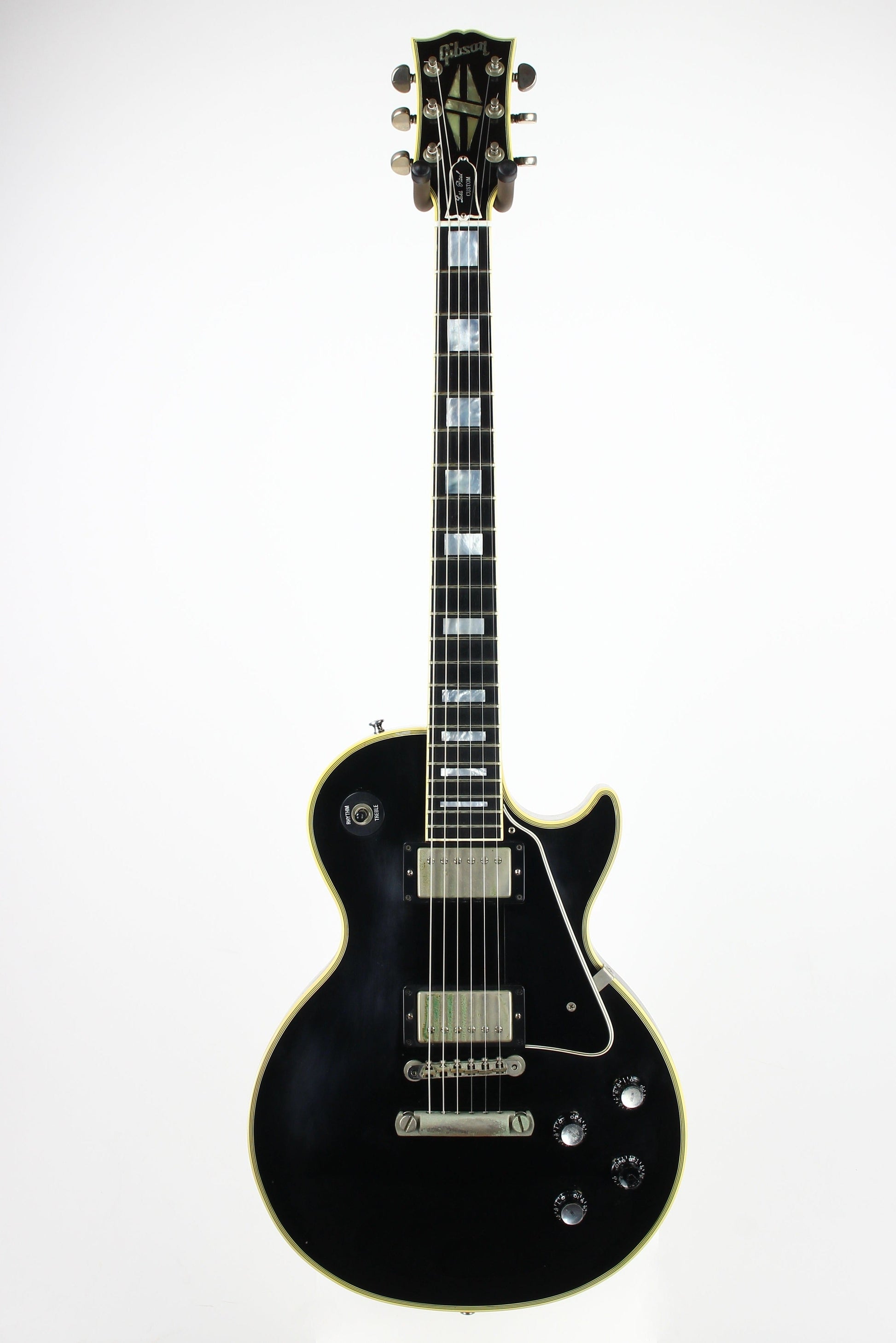 2002 Gibson '68 Les Paul Custom Black Beauty 1968 with Nickel Hardware Electric Guitar