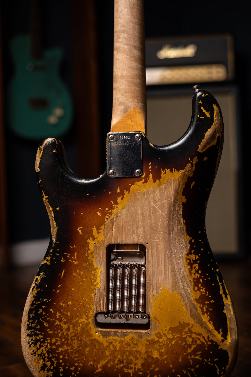 2021 Fender Custom Shop Mike McCready 1960 Signature Stratocaster Masterbuilt / Van Trigt / 60 Made Electric Guitar - Sunburst Relic