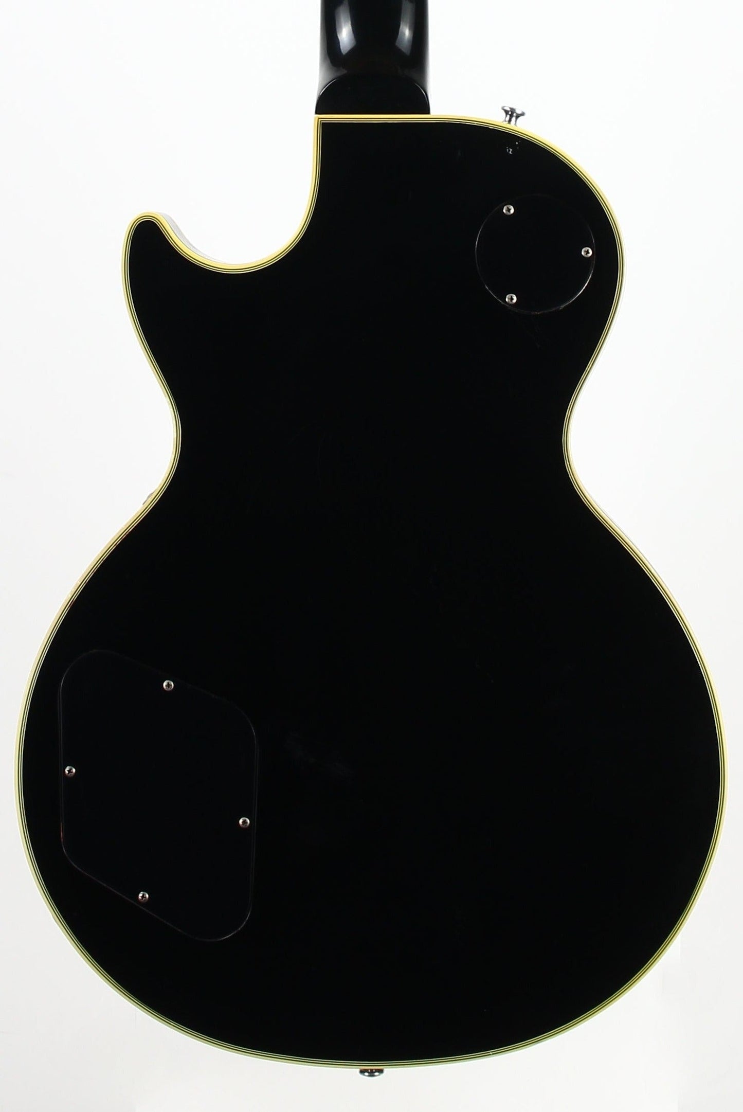 2002 Gibson '68 Les Paul Custom Black Beauty 1968 with Nickel Hardware Electric Guitar
