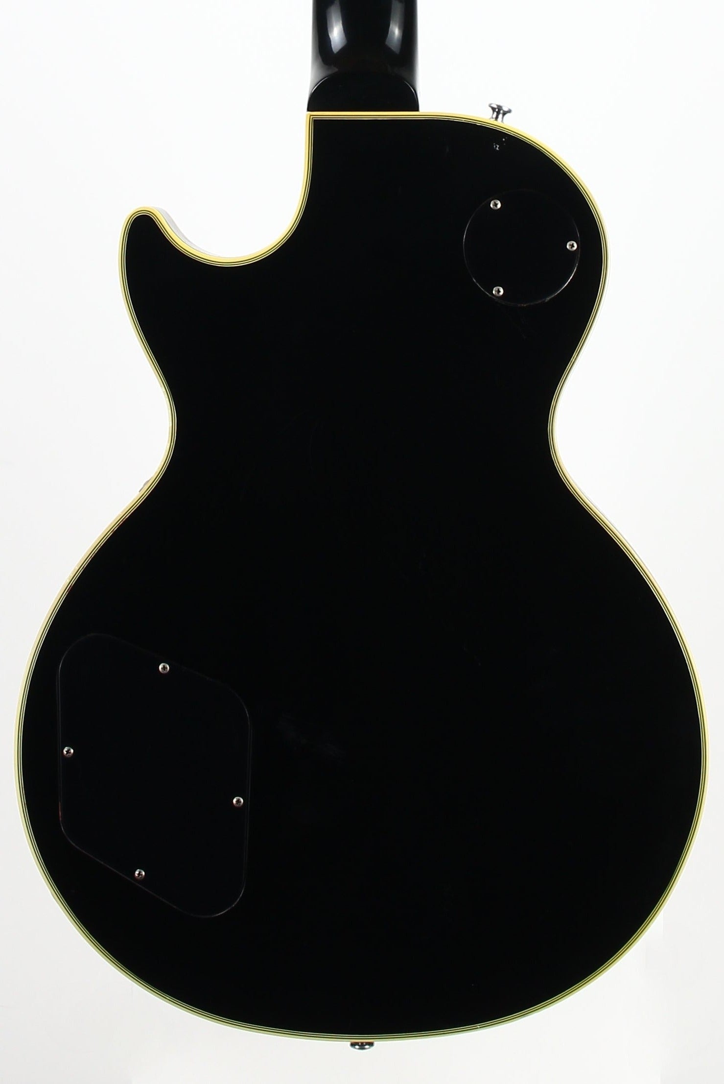 2002 Gibson '68 Les Paul Custom Black Beauty 1968 with Nickel Hardware Electric Guitar