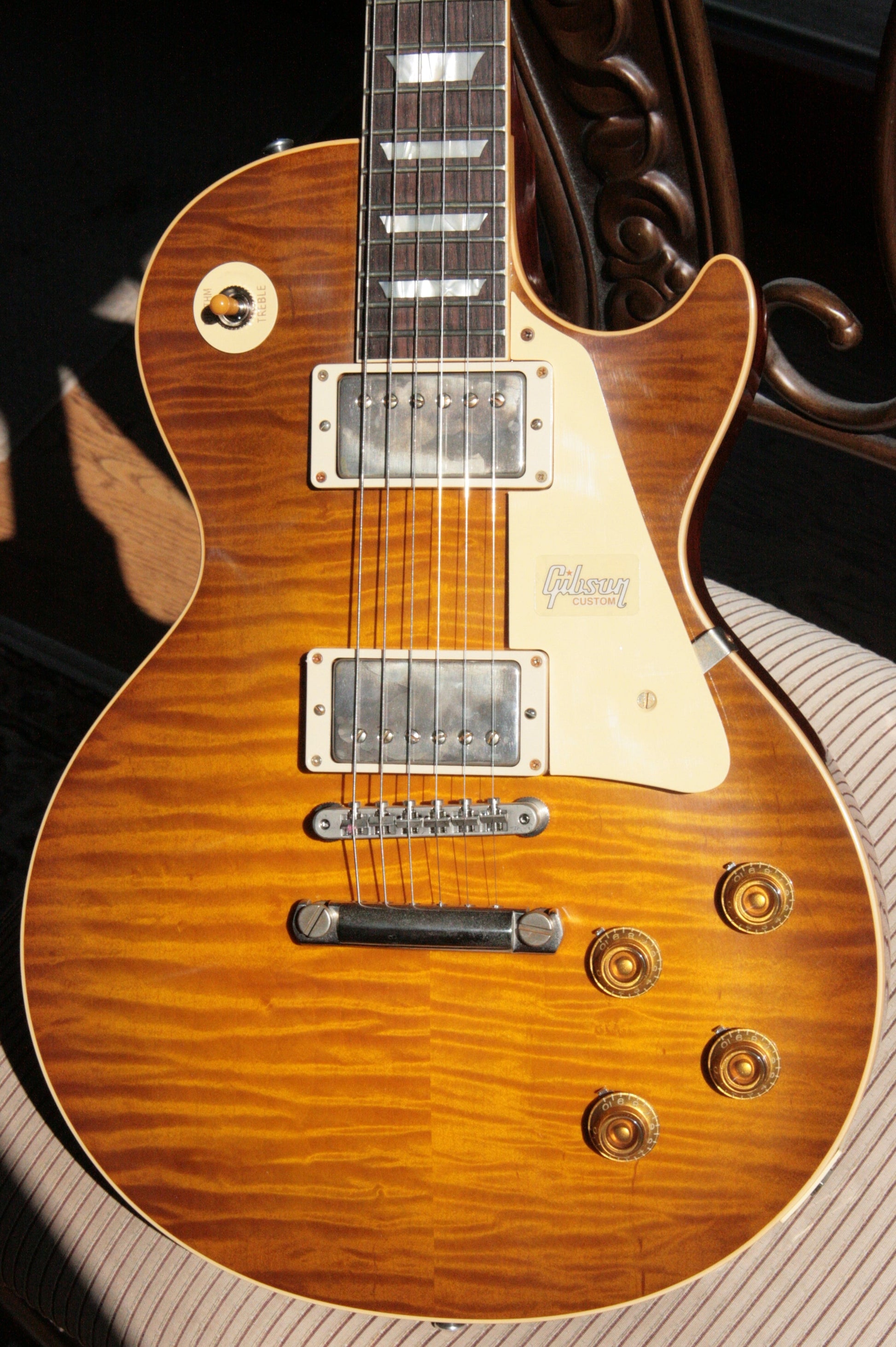 2018 Gibson 1959 Les Paul VINTAGE TOP Historic Reissue R9 59 DIRTY GREEN LEMON Custom