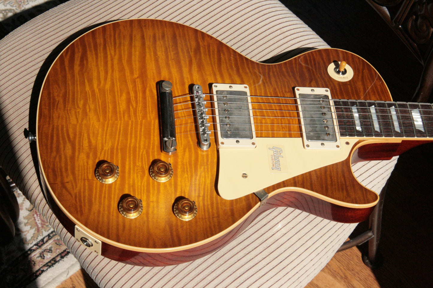 2018 Gibson 1959 Les Paul VINTAGE TOP Historic Reissue R9 59 DIRTY GREEN LEMON Custom