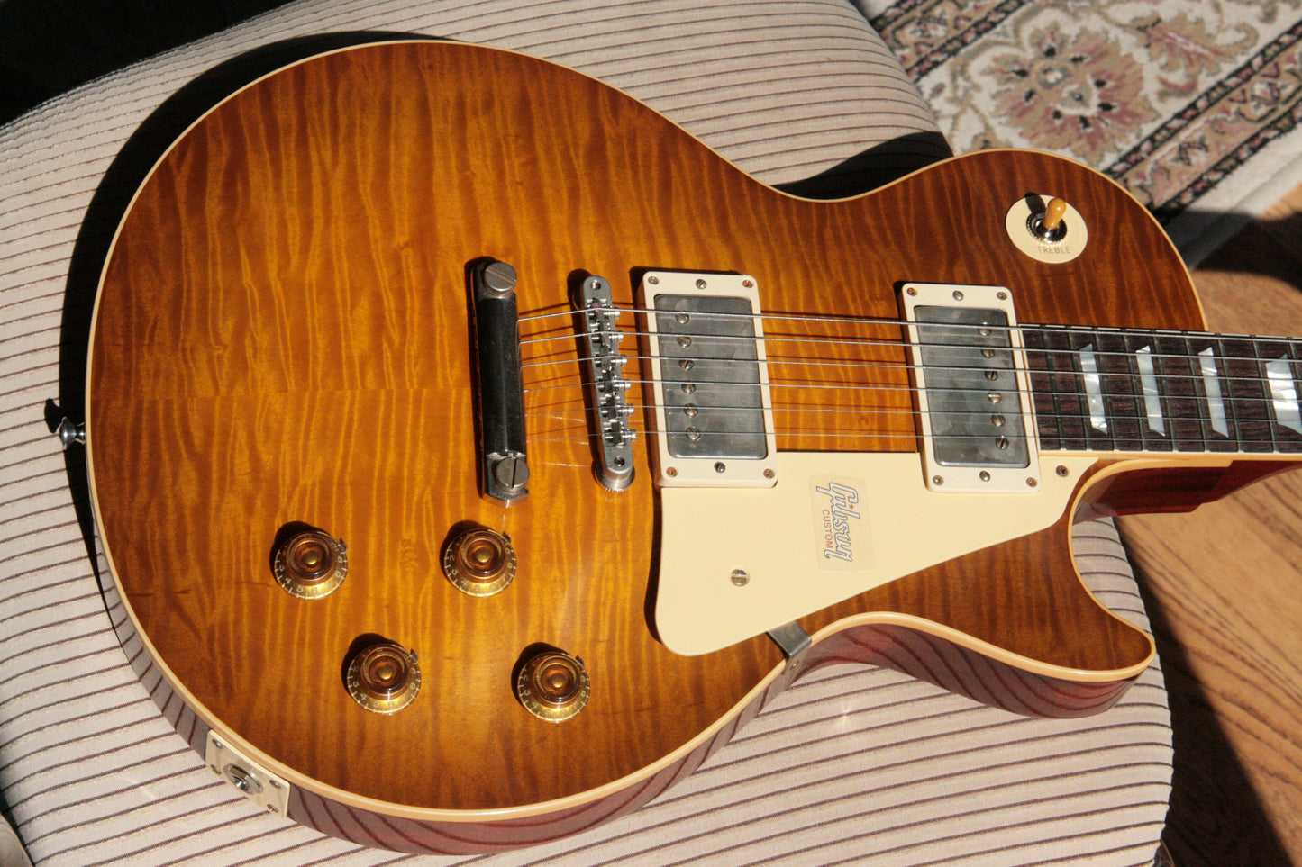 2018 Gibson 1959 Les Paul VINTAGE TOP Historic Reissue R9 59 DIRTY GREEN LEMON Custom