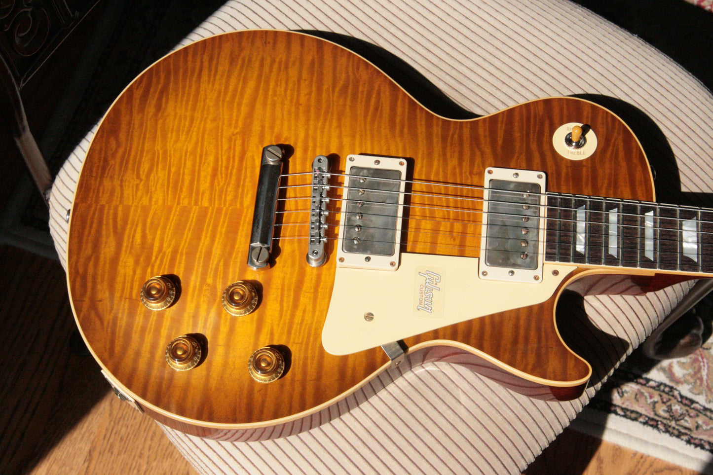 2018 Gibson 1959 Les Paul VINTAGE TOP Historic Reissue R9 59 DIRTY GREEN LEMON Custom