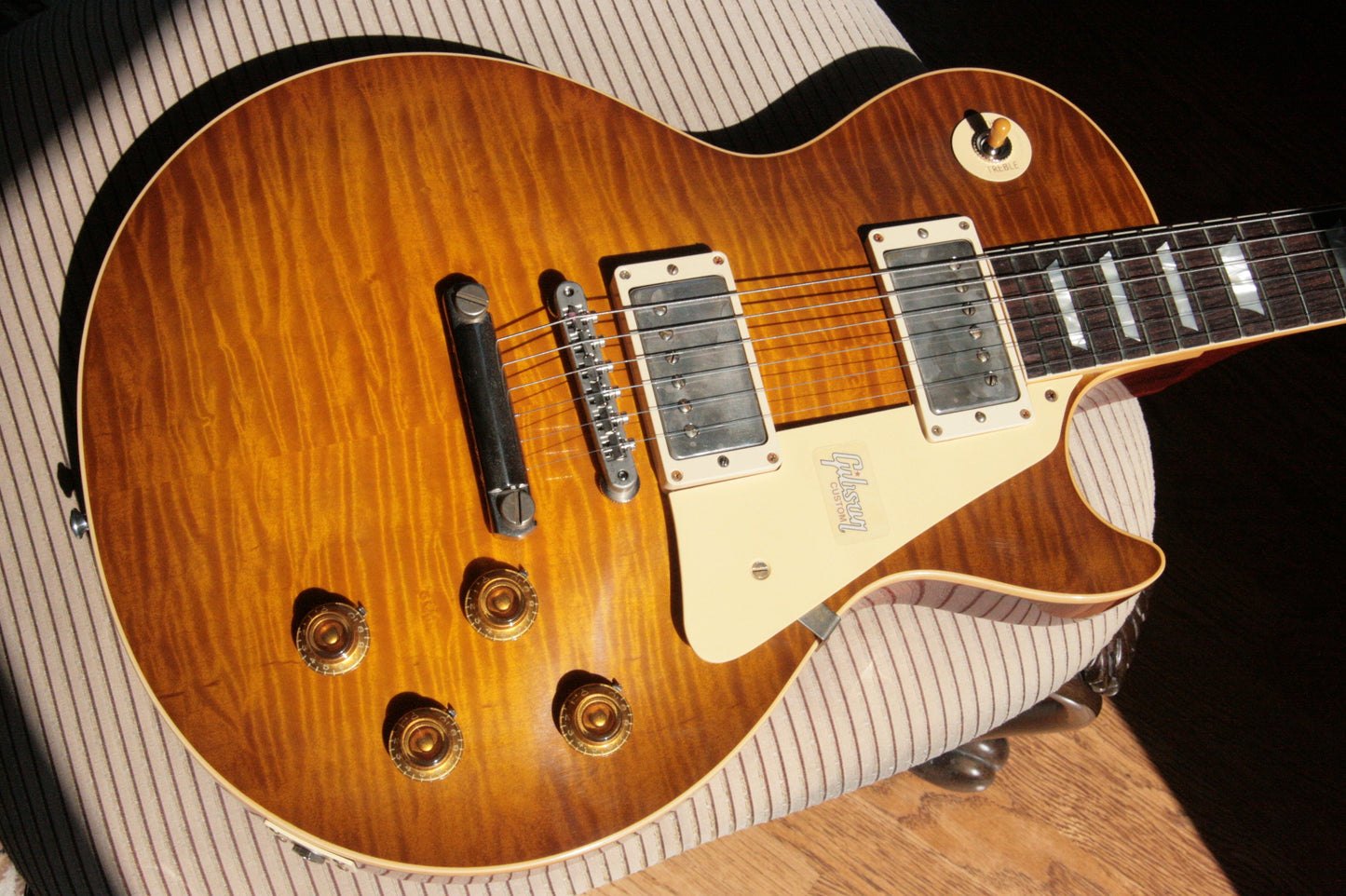 2018 Gibson 1959 Les Paul VINTAGE TOP Historic Reissue R9 59 DIRTY GREEN LEMON Custom