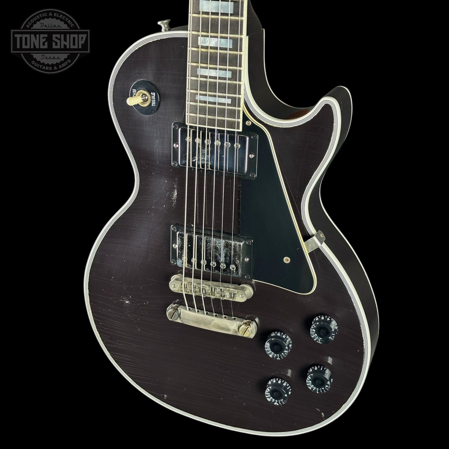 Gibson Custom Les Paul Custom Oxblood Heavy Aged w/case CS402485