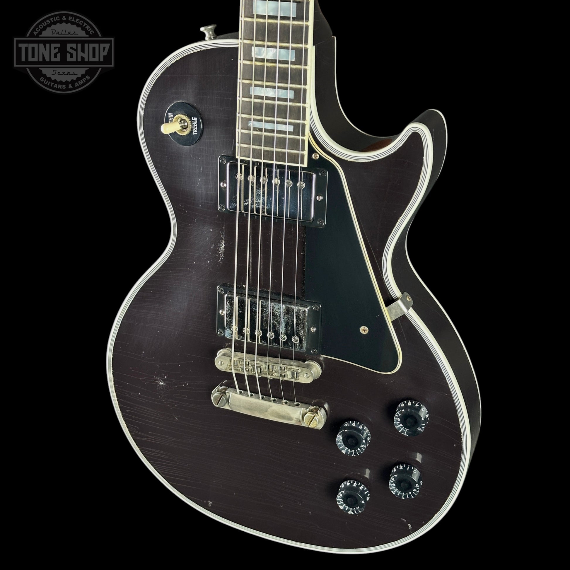 Gibson Custom Les Paul Custom Oxblood Heavy Aged w/case CS402485