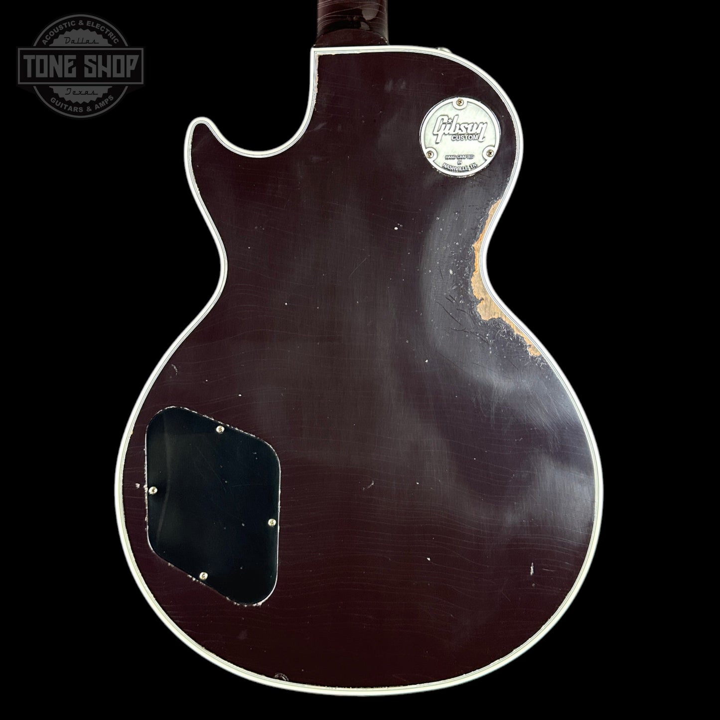 Gibson Custom Les Paul Custom Oxblood Heavy Aged w/case CS402485