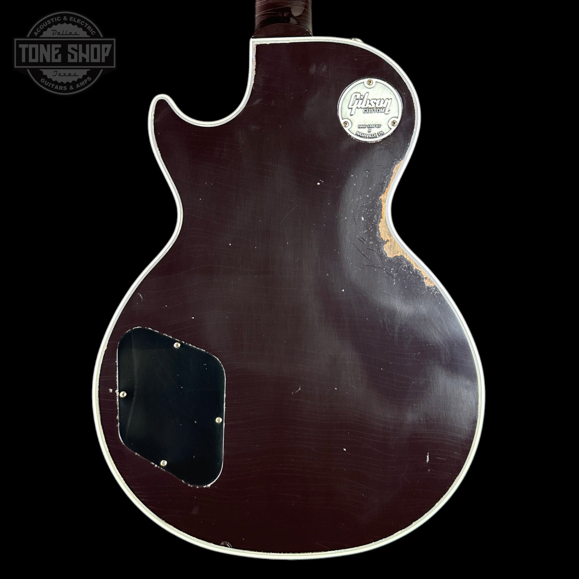 Gibson Custom Les Paul Custom Oxblood Heavy Aged w/case CS402485