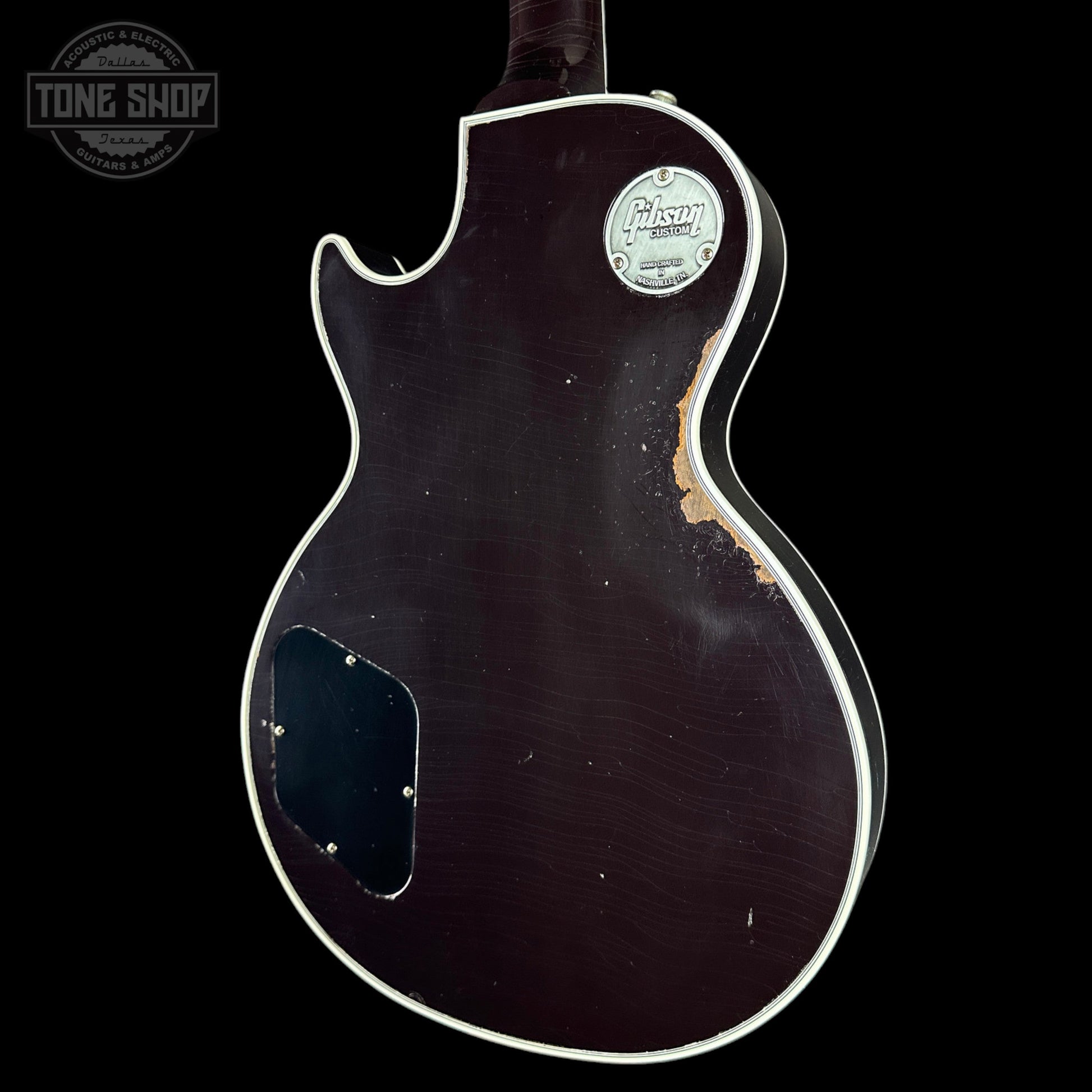 Gibson Custom Les Paul Custom Oxblood Heavy Aged w/case CS402485
