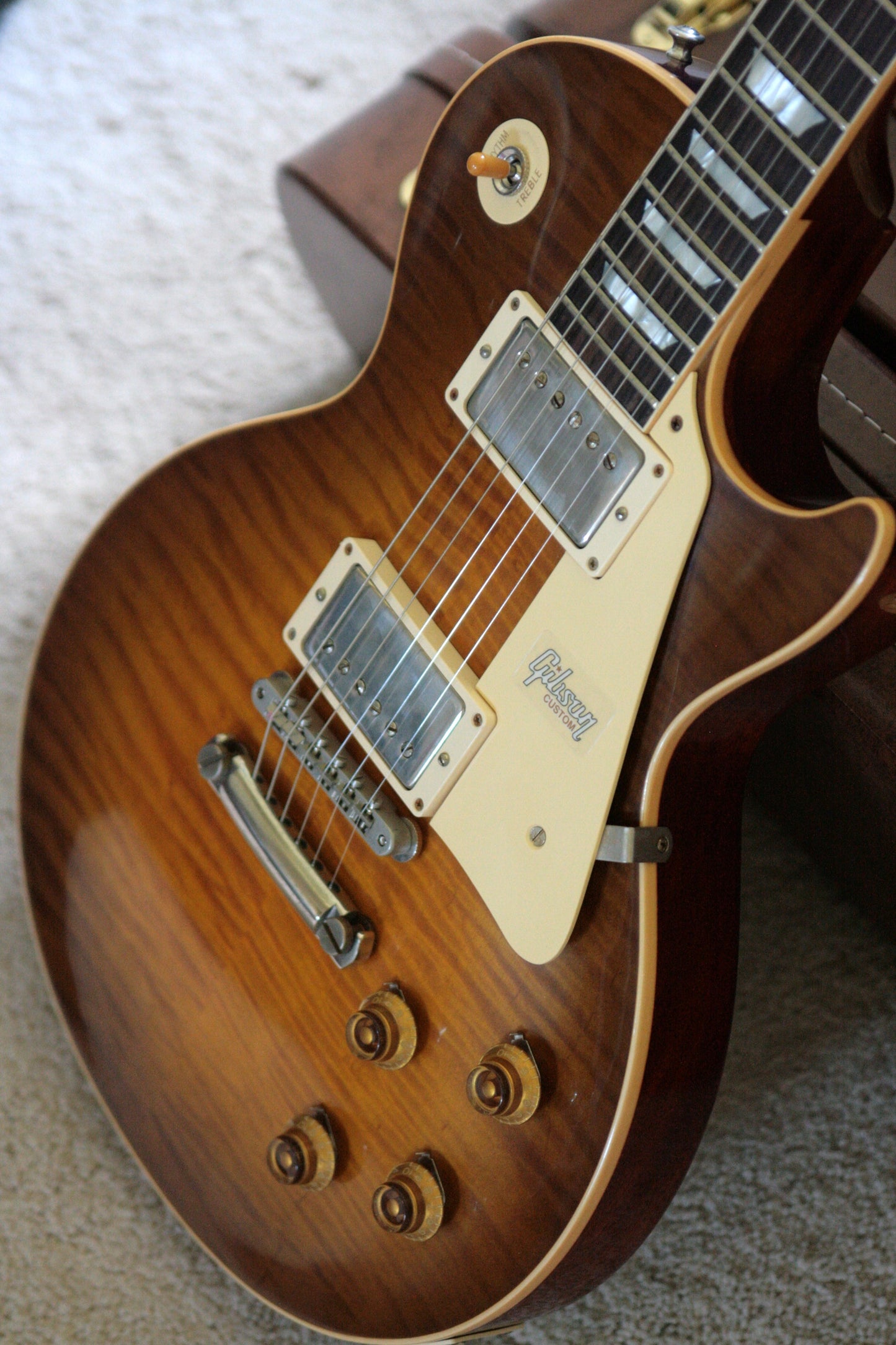 2018 Gibson 1959 Les Paul VINTAGE TOP Historic Reissue R9 59 DIRTY GREEN LEMON Custom