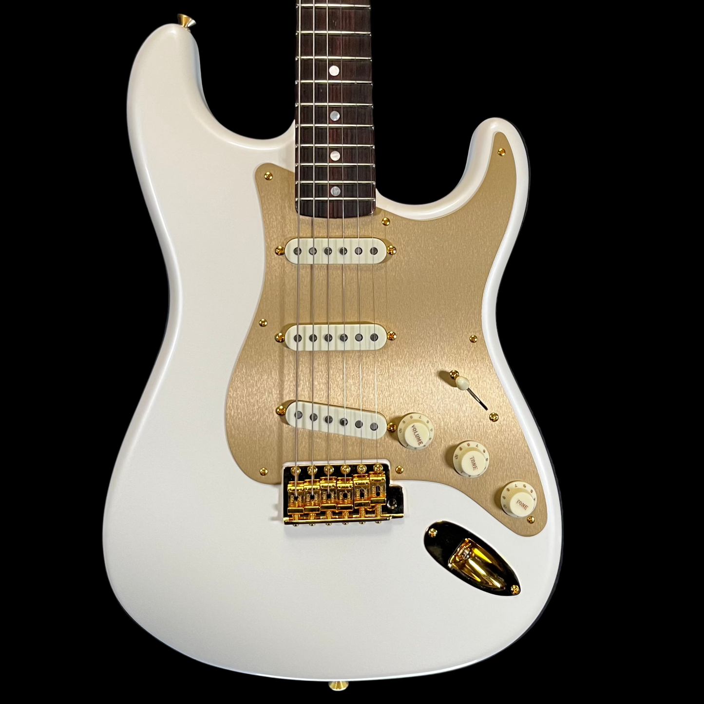 Fender Custom Shop 56/63 Stratocaster NOS Arctic Pearl w/case