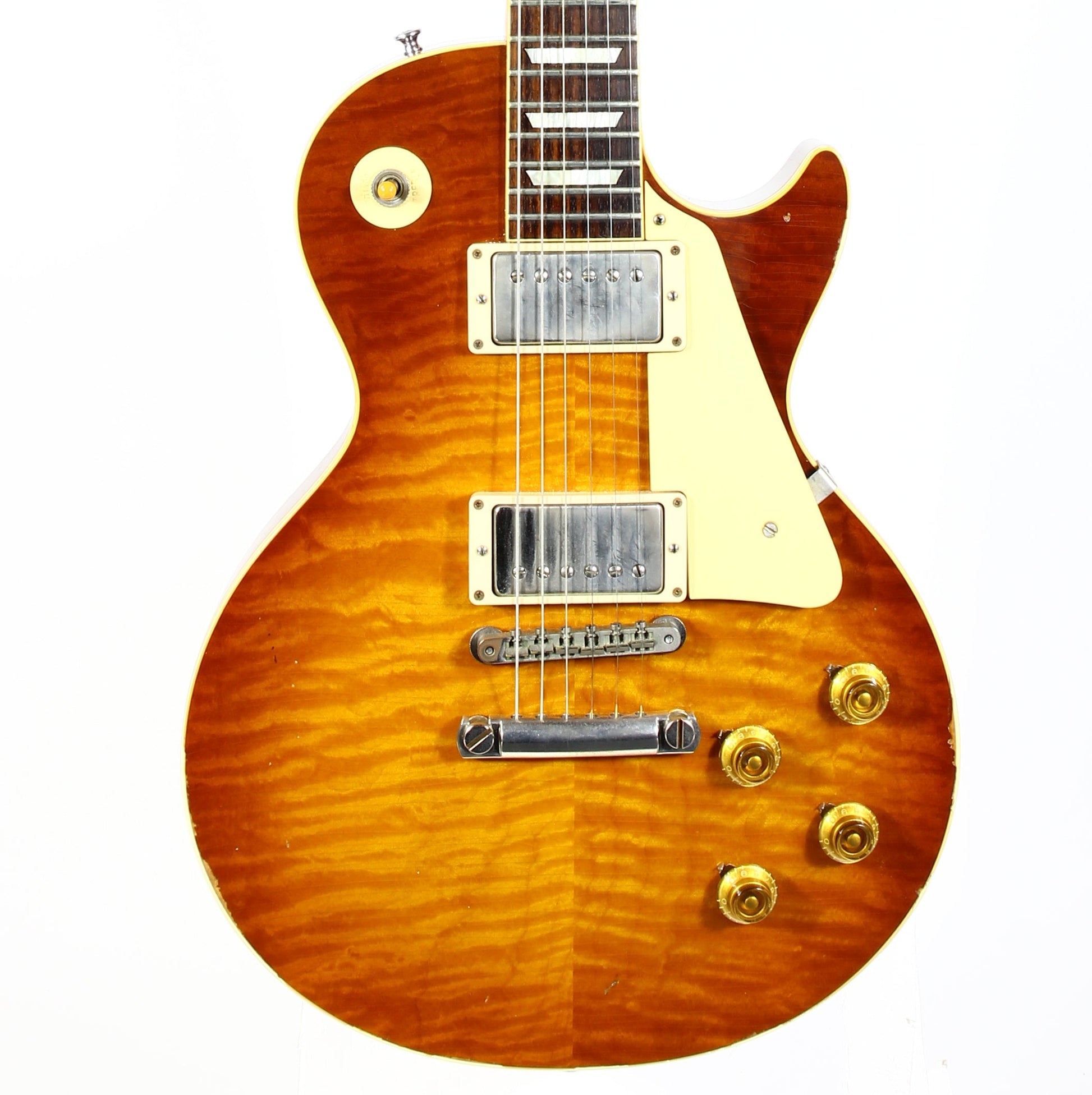 2018 Gibson 1959 AGED Les Paul Historic Reissue ROYAL TEA BURST! R9 59 Custom Shop KILLER TOP!