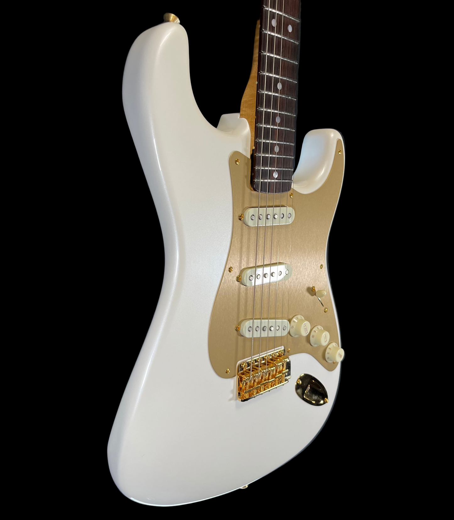 Fender Custom Shop 56/63 Stratocaster NOS Arctic Pearl w/case