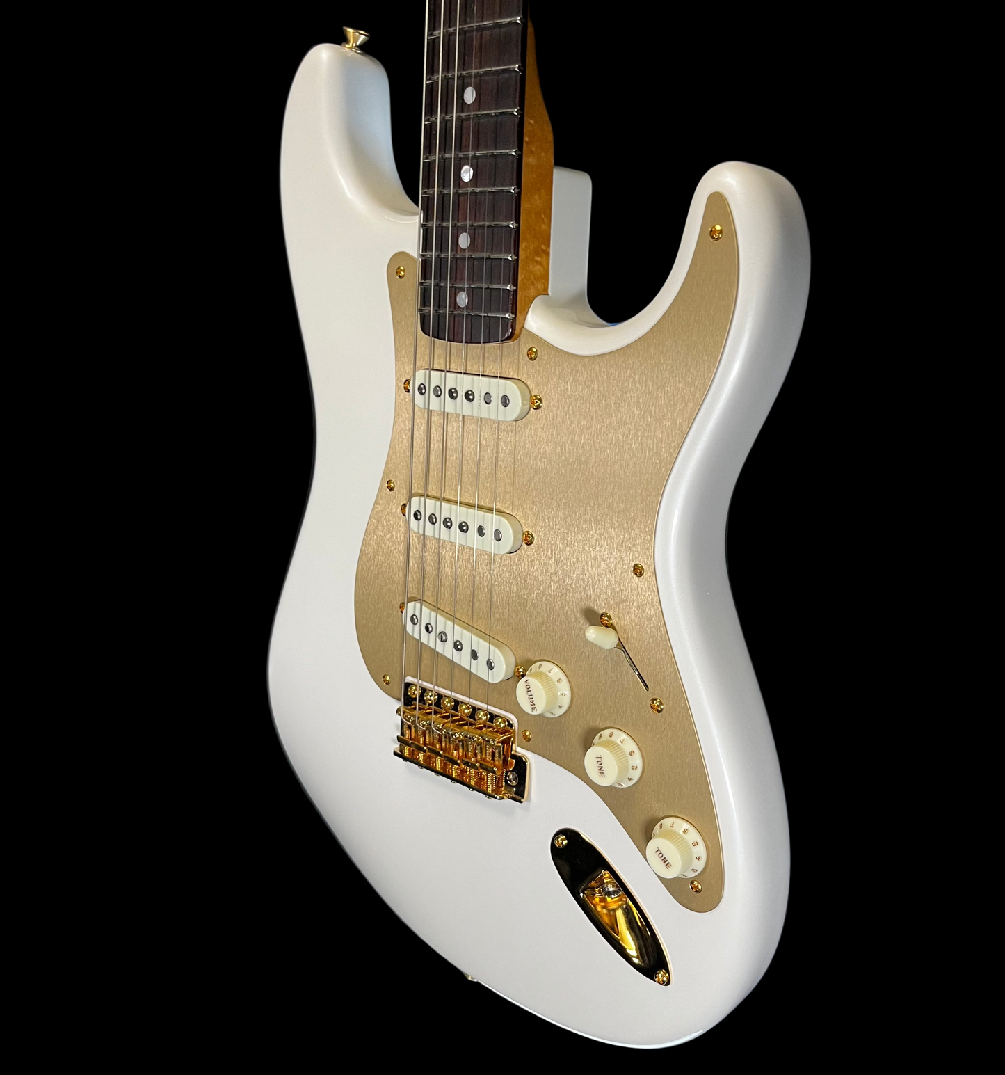 Fender Custom Shop 56/63 Stratocaster NOS Arctic Pearl w/case