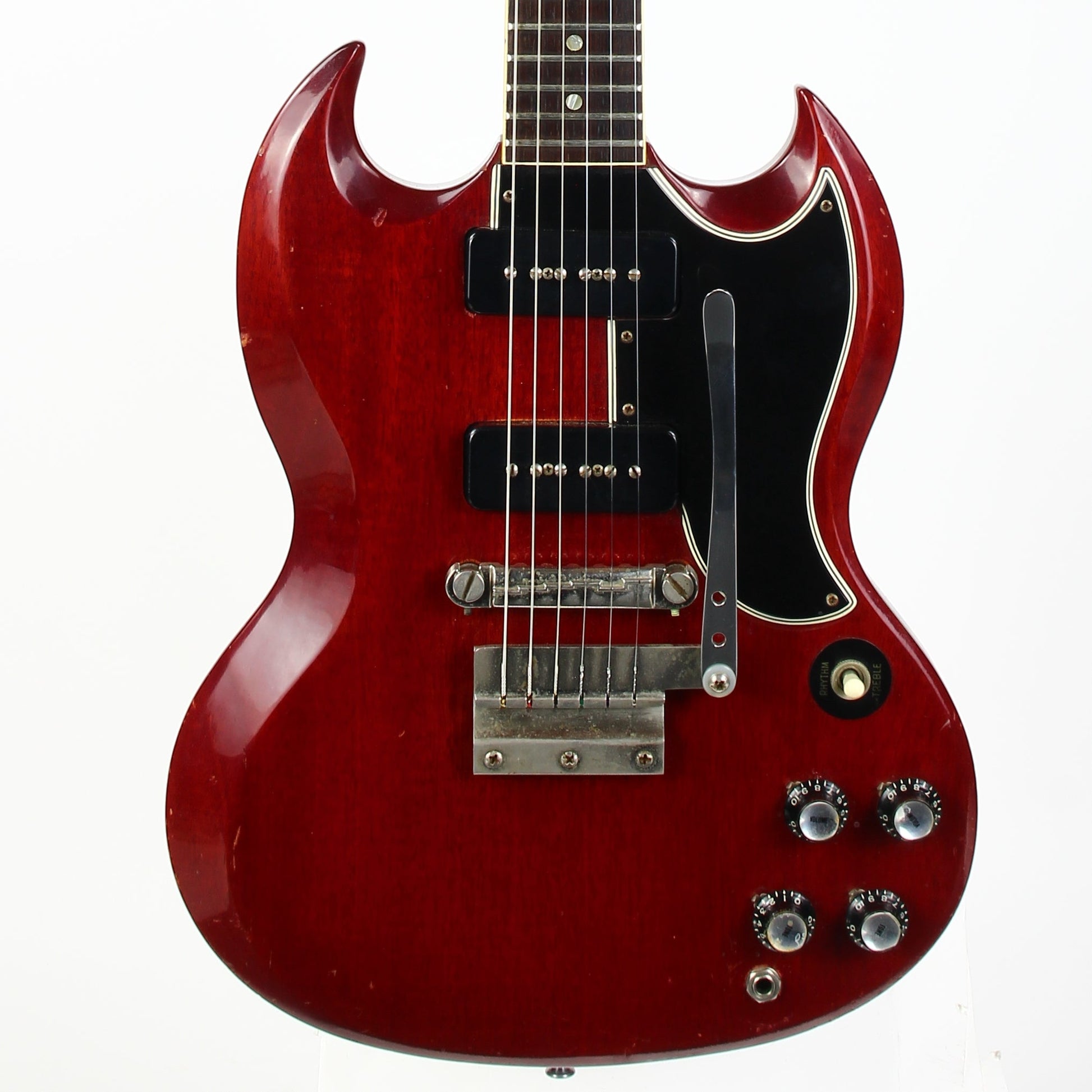 1965 Gibson SG Special WIDE NUT Nickel Hardware Les Paul Cherry w Original Case 1964 Spec