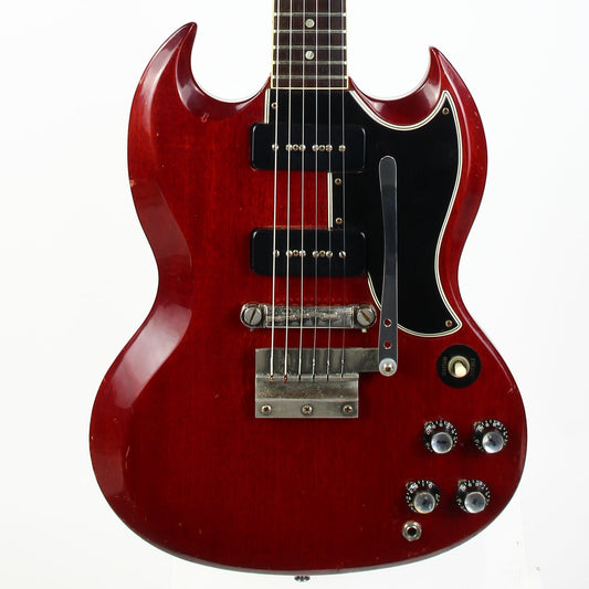 1965 Gibson SG Special WIDE NUT Nickel Hardware Les Paul Cherry w Original Case 1964 Spec